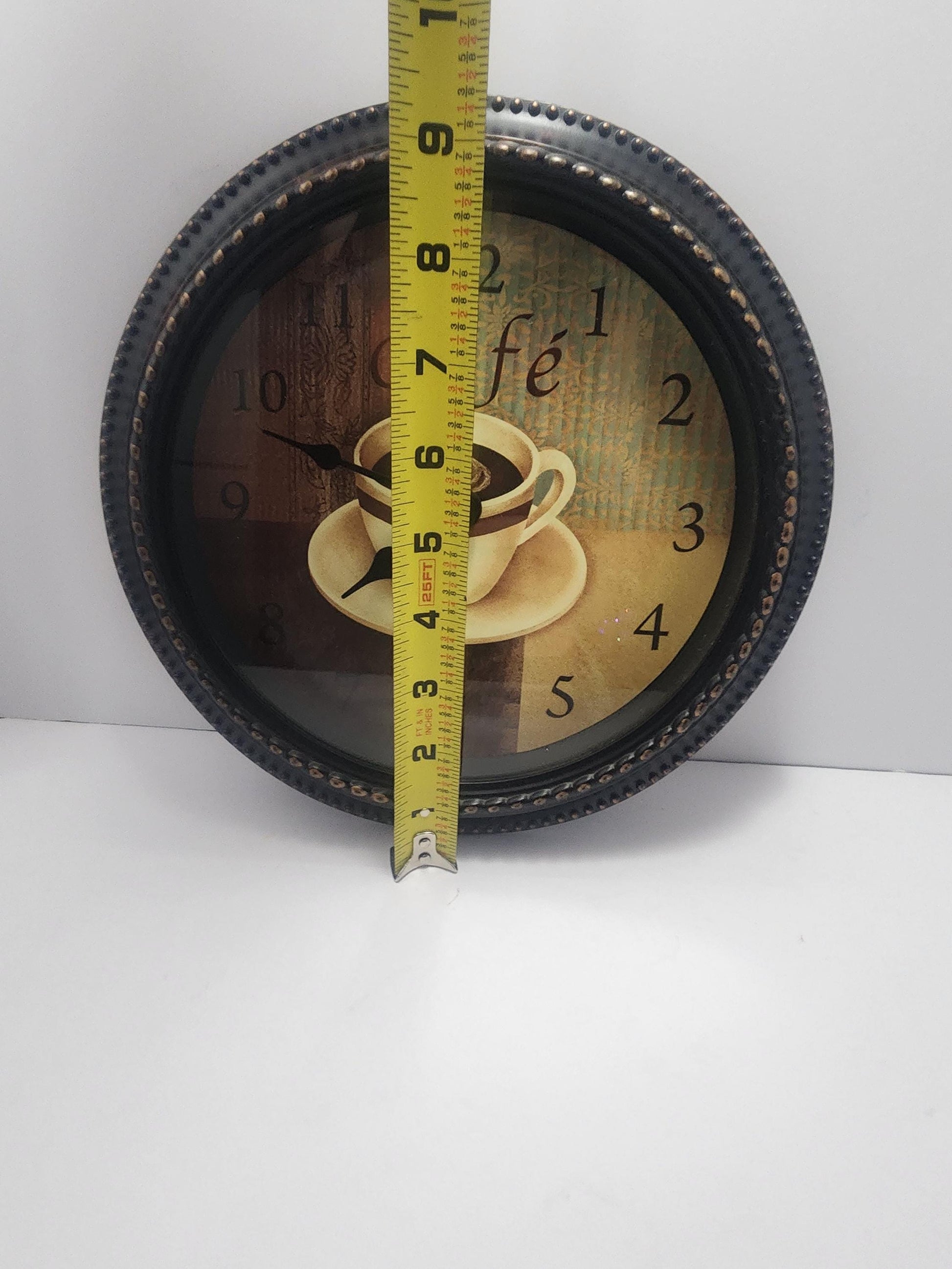 Cafe Coffee Wall Clock - Clocks - Wall Clock - Vintage Clocks - Wall Decorations - Cafe - Cafe Decorations - Coffee - Coffee Shop