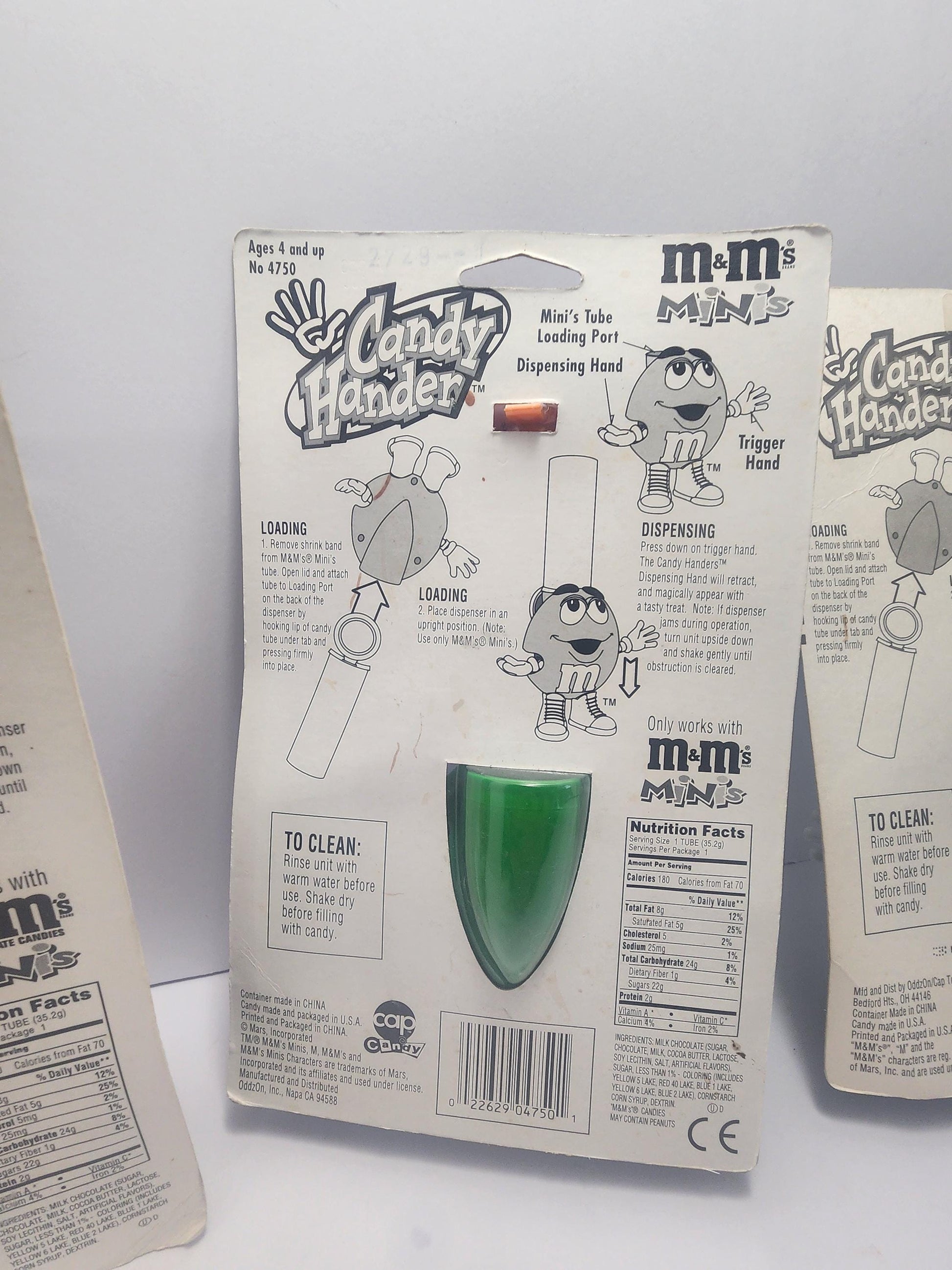 M&M 1990's Candy Dispenser Toys In Orginal Boxes - Mnms - Candy - Candy Toys - 1990's - Vintage Toys - Candy Dispenser - Candy Toys