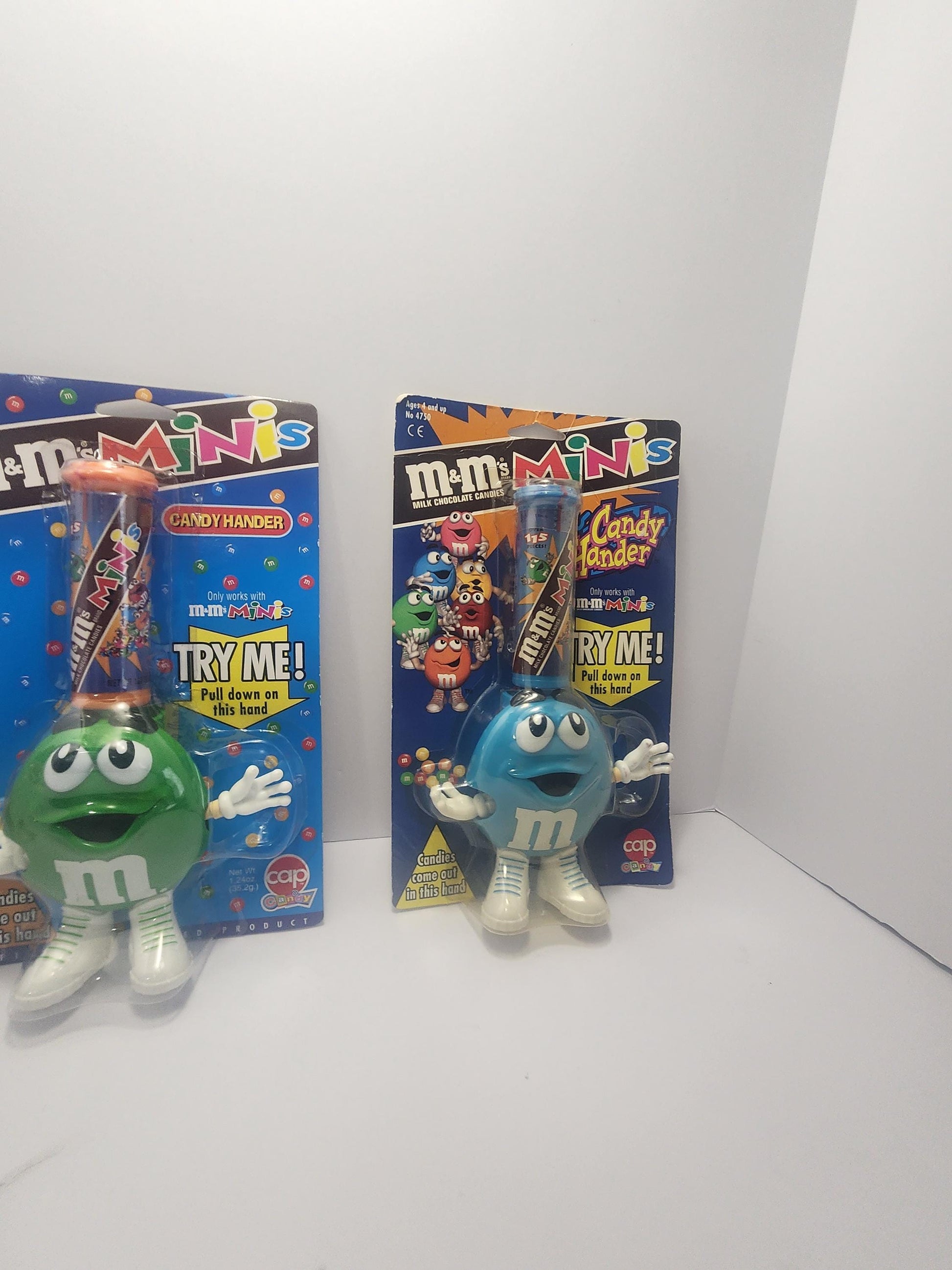 M&M 1990's Candy Dispenser Toys In Orginal Boxes - Mnms - Candy - Candy Toys - 1990's - Vintage Toys - Candy Dispenser - Candy Toys