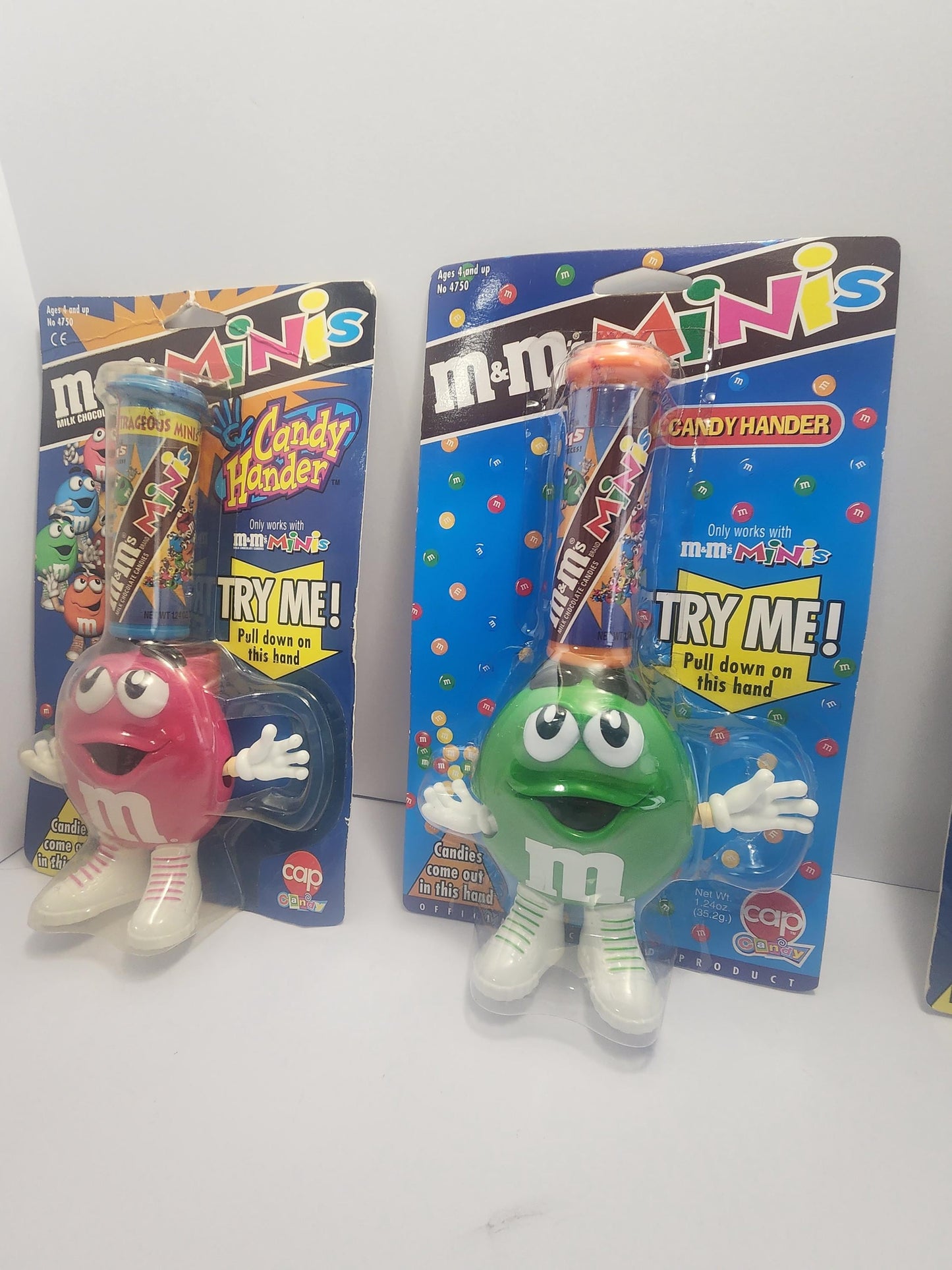 M&M 1990's Candy Dispenser Toys In Orginal Boxes - Mnms - Candy - Candy Toys - 1990's - Vintage Toys - Candy Dispenser - Candy Toys