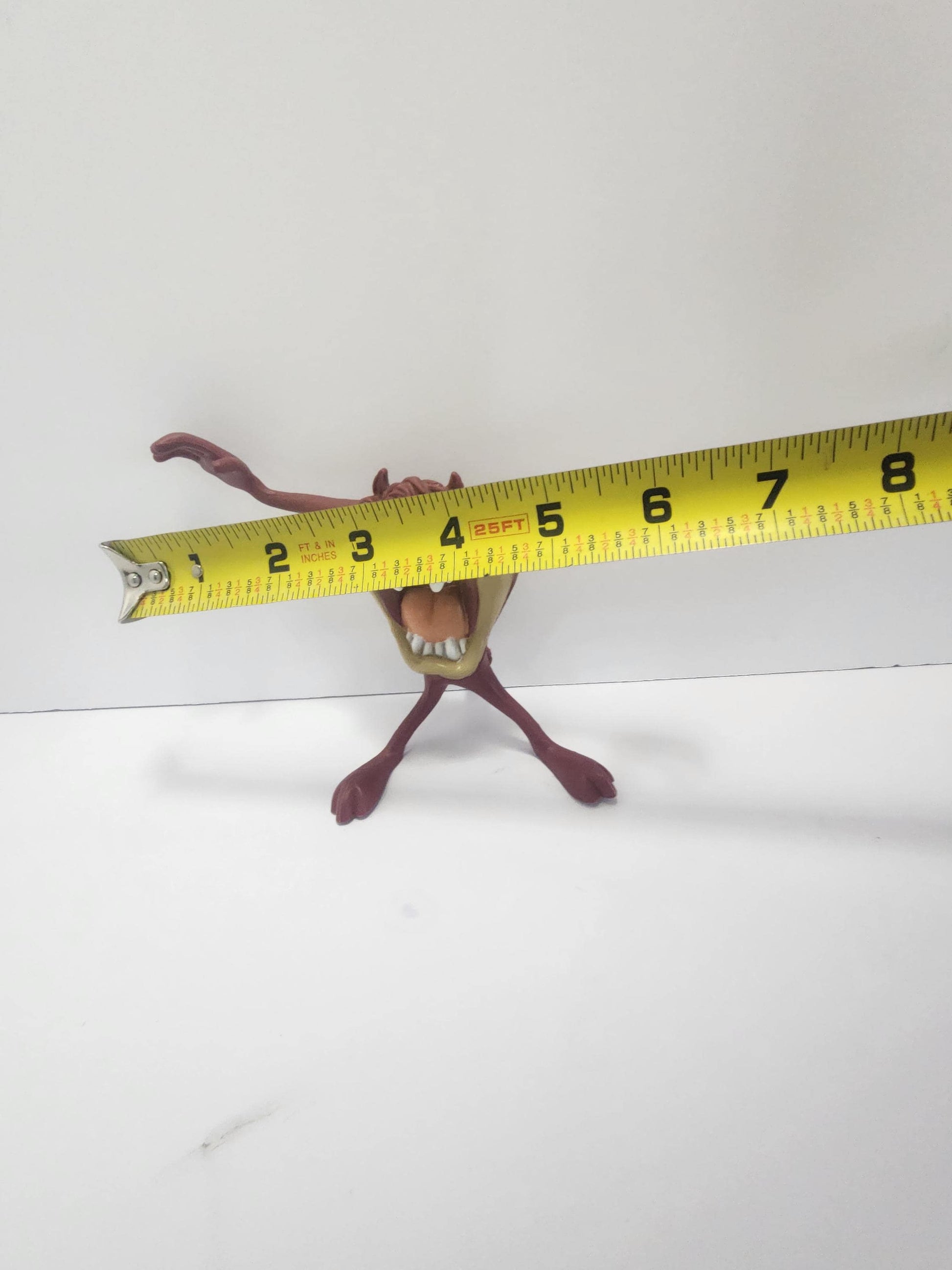 Looney Toons Taz Bendable Warner Brothers 1993 Action Figure - Taz - Tazmanian Devil - Warner Brothers - Looney Tunes - Looney Toons - Bendy