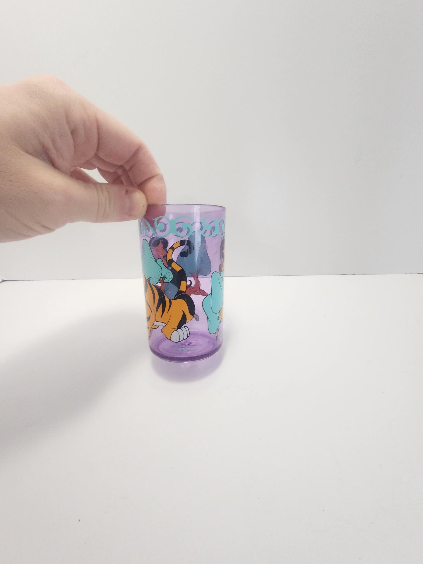 Disney Aladdin Small Cup 1990's Jazmine - Jasmine - Disney - Disney Glass - Aladdin - Disney Princess - Toothbrush Cup - Character Glasses
