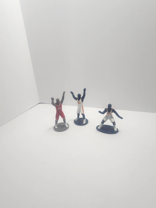 NBA Basketball Vintage Figures LOT of 3 - NBA- Basketball - Basketball Toys - Nba Toys - Sports - Basketball Gifts