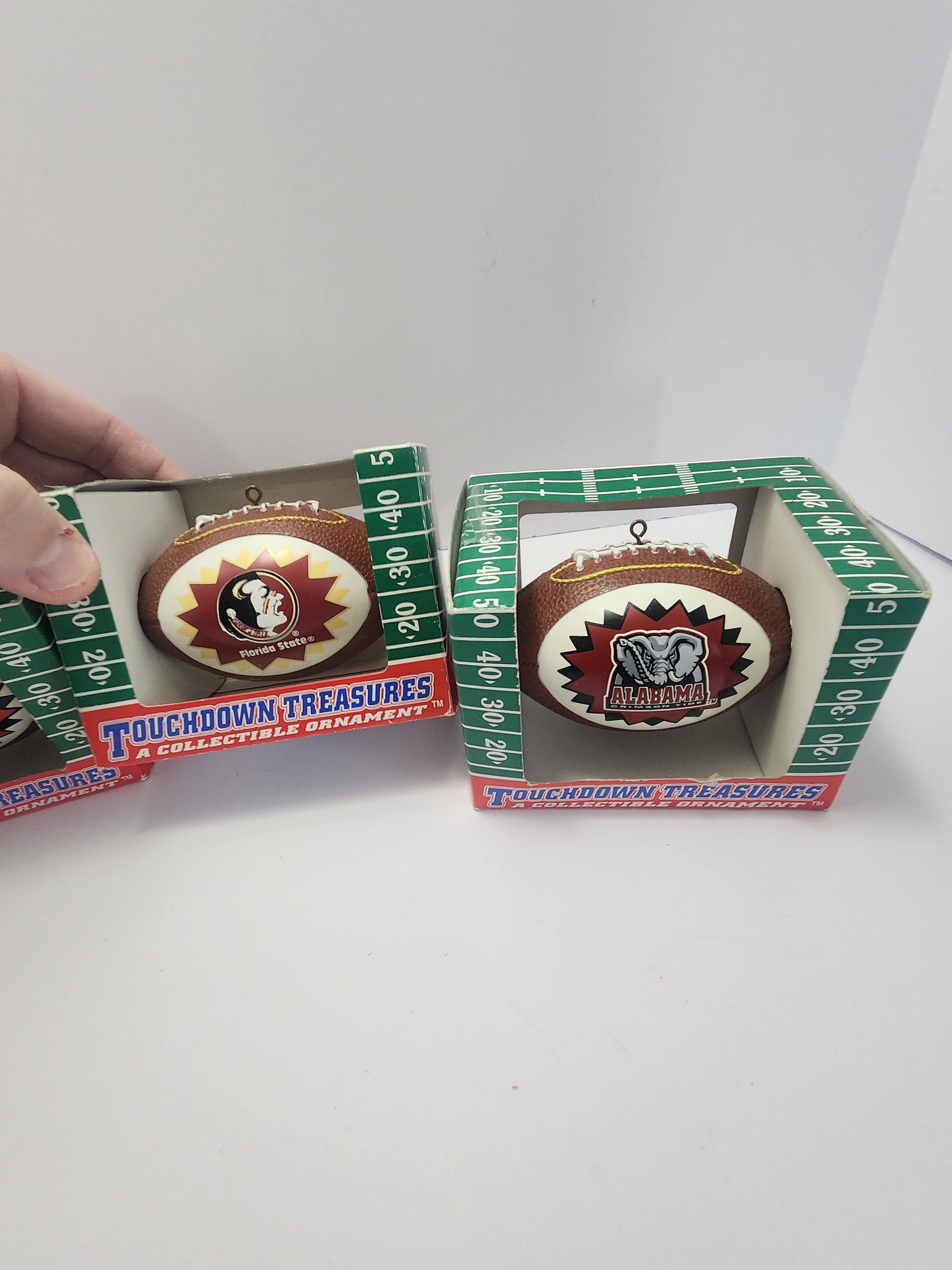 SEC College Sports Vintage Christmas Ornaments - Georgia - LSU - Florida State - Seminoles - Alabama - Crimson Tide - College Sports - Sport
