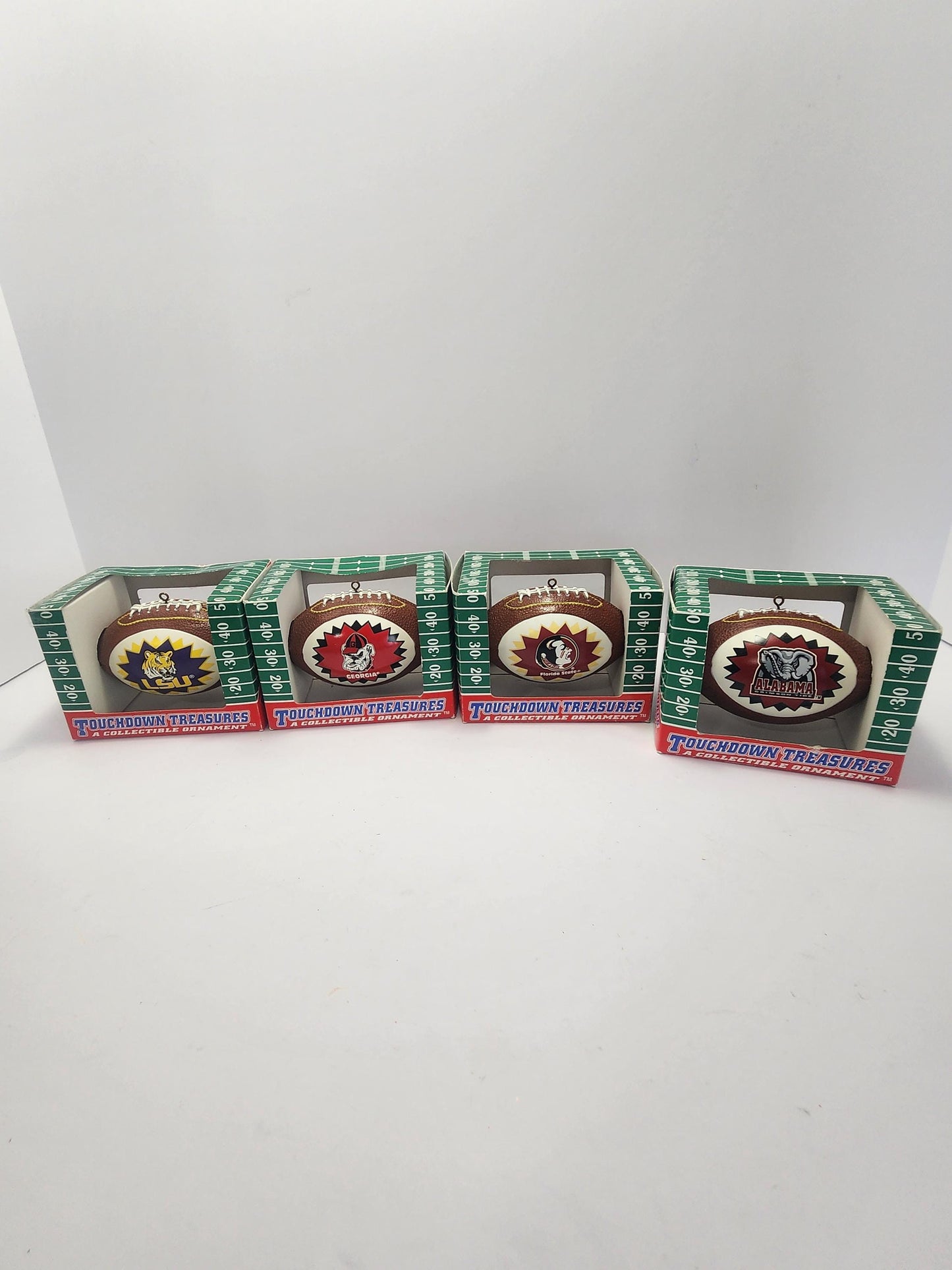 SEC College Sports Vintage Christmas Ornaments - Georgia - LSU - Florida State - Seminoles - Alabama - Crimson Tide - College Sports - Sport