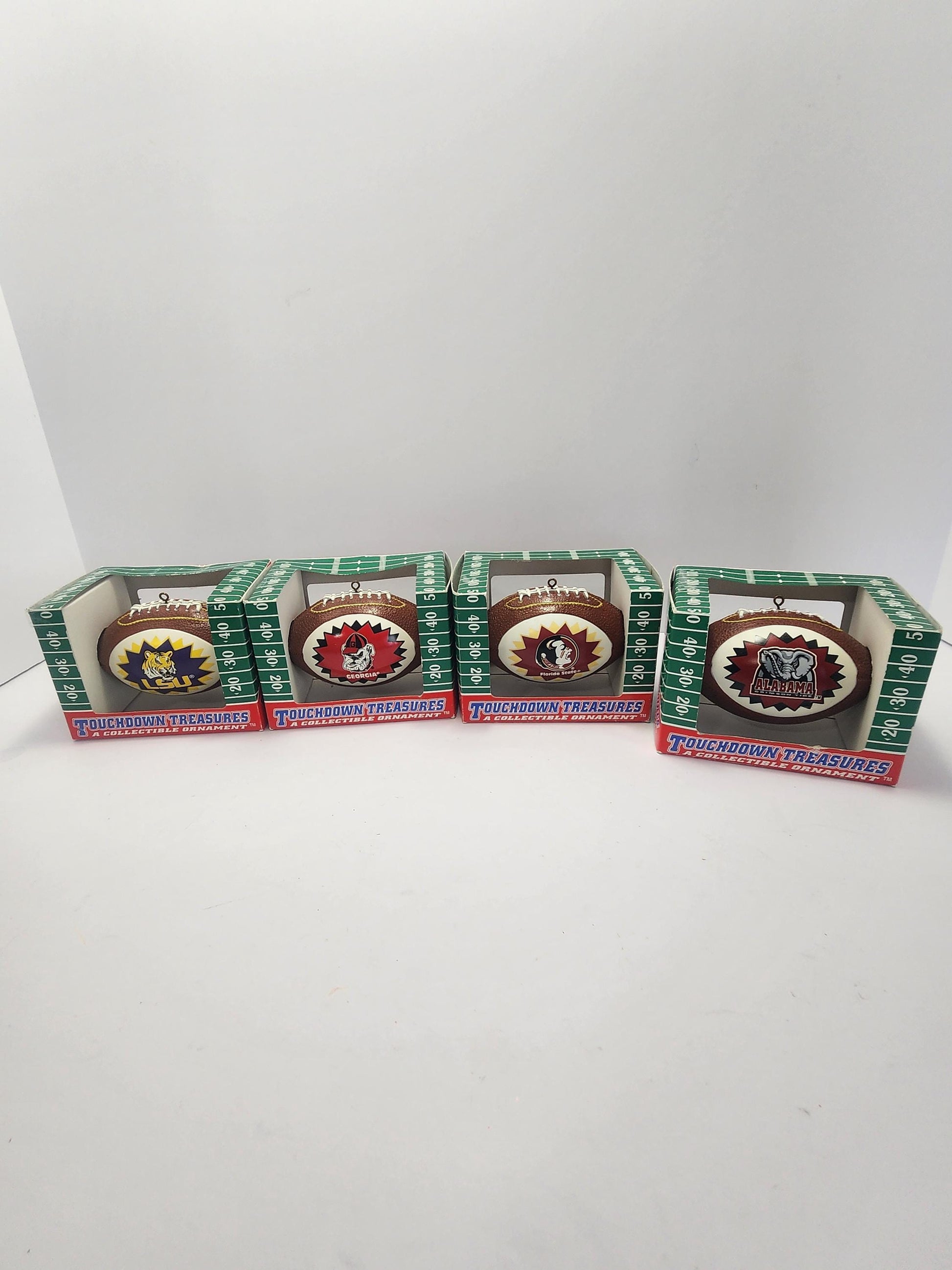 SEC College Sports Vintage Christmas Ornaments - Georgia - LSU - Florida State - Seminoles - Alabama - Crimson Tide - College Sports - Sport
