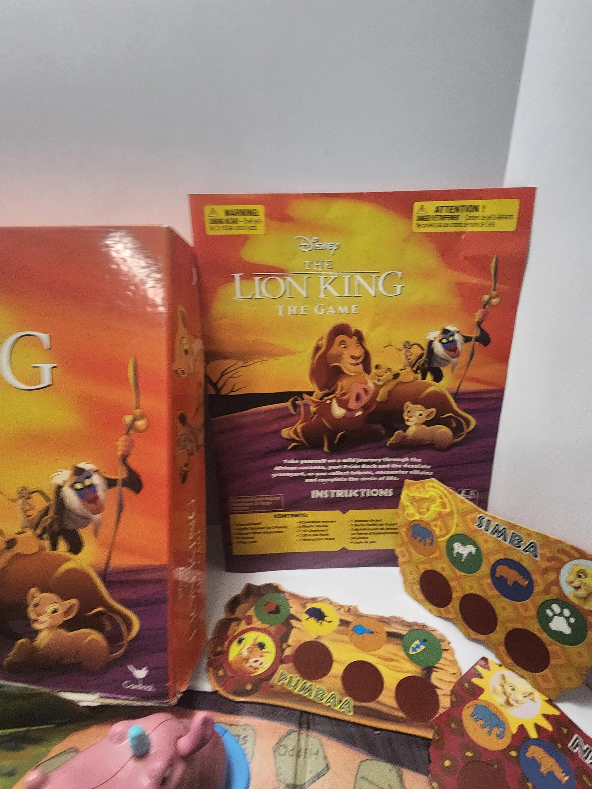 Disney The Lion King Board Game - Games - Board Games - Family Games - Game Night - Disney - Disney Games - The Lion King - Lion King Game