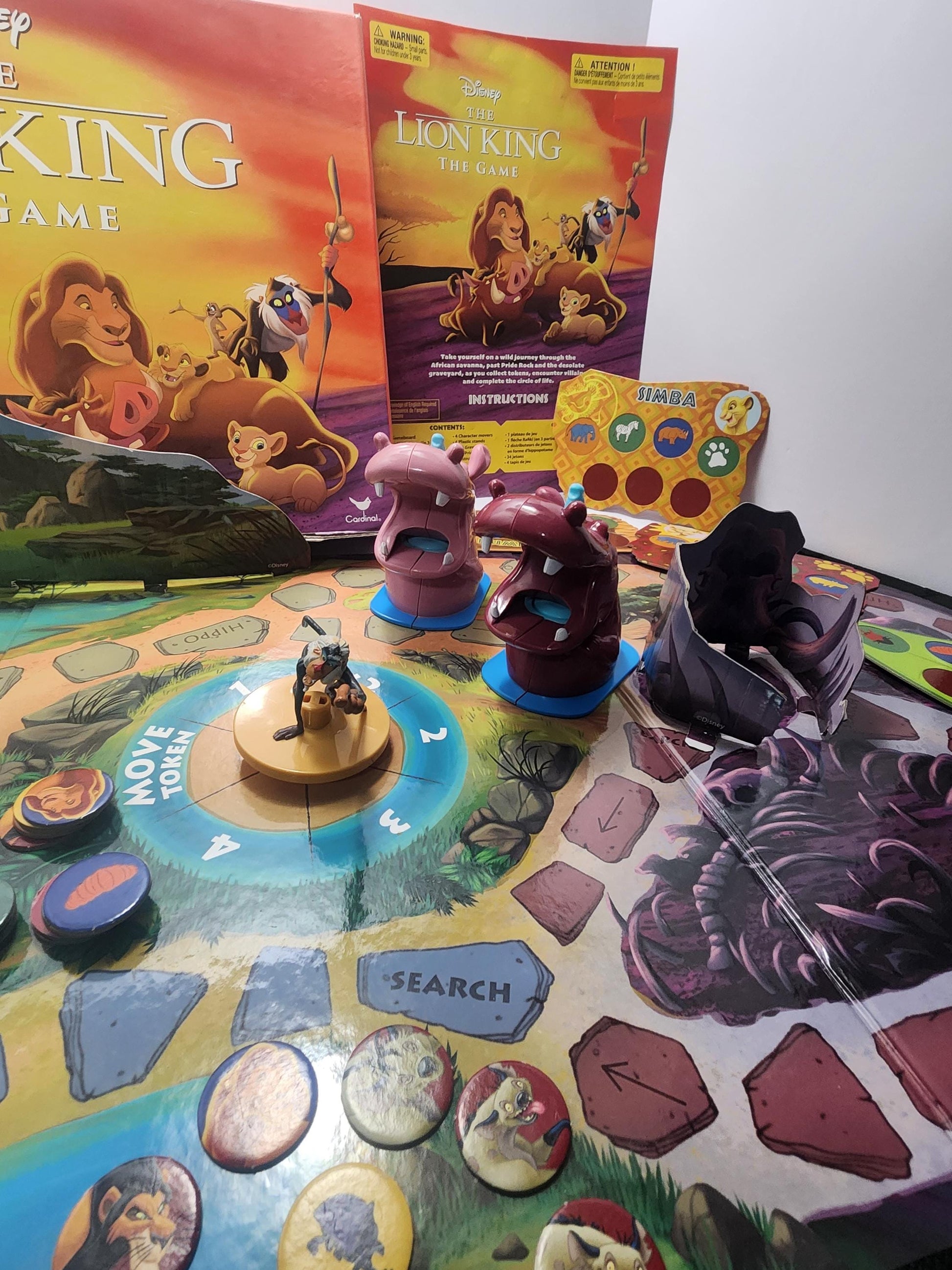 Disney The Lion King Board Game - Games - Board Games - Family Games - Game Night - Disney - Disney Games - The Lion King - Lion King Game