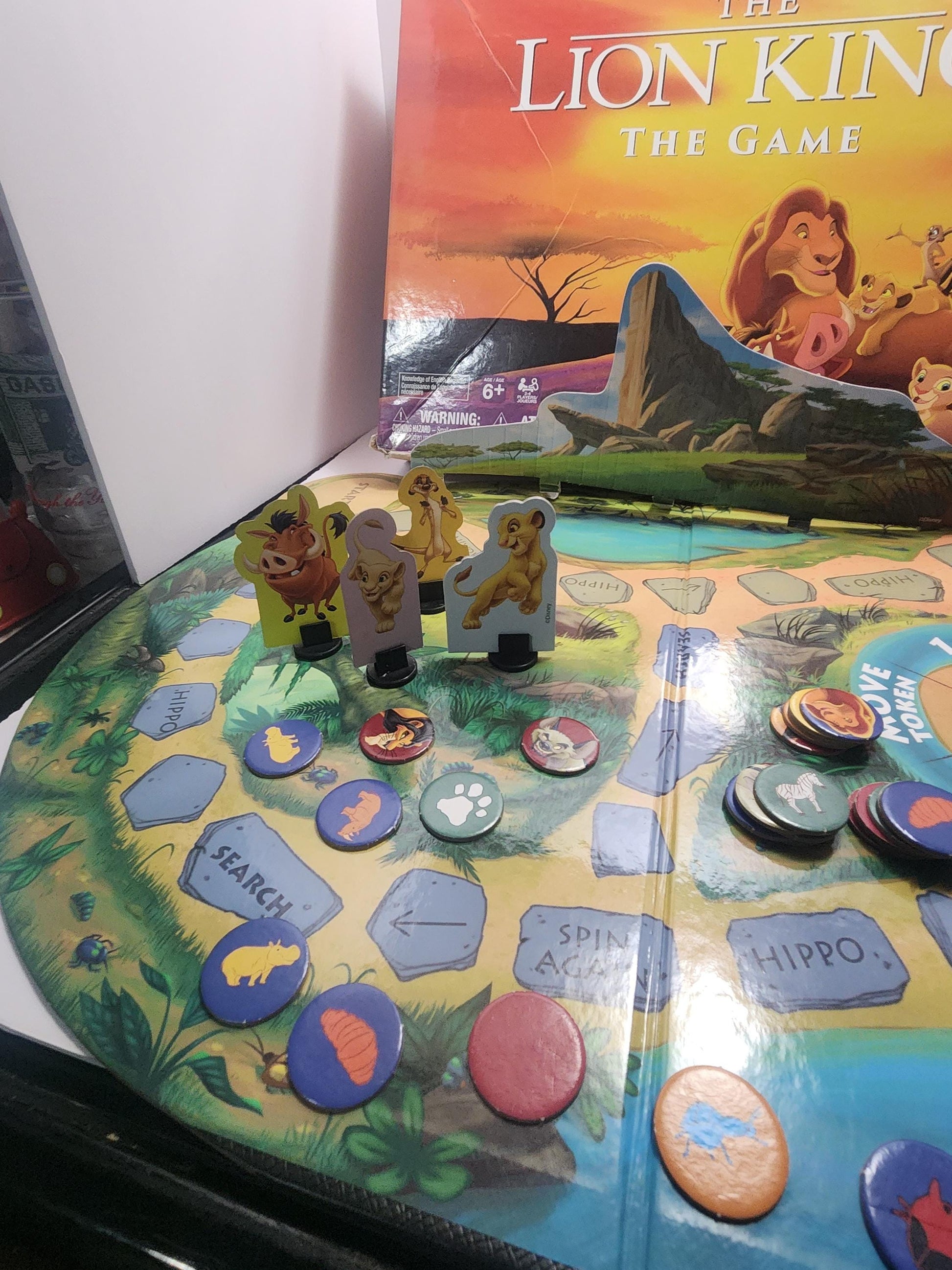 Disney The Lion King Board Game - Games - Board Games - Family Games - Game Night - Disney - Disney Games - The Lion King - Lion King Game