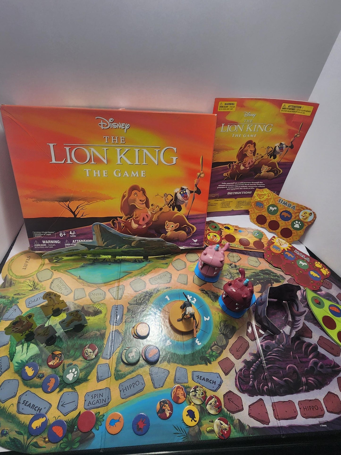 Disney The Lion King Board Game - Games - Board Games - Family Games - Game Night - Disney - Disney Games - The Lion King - Lion King Game
