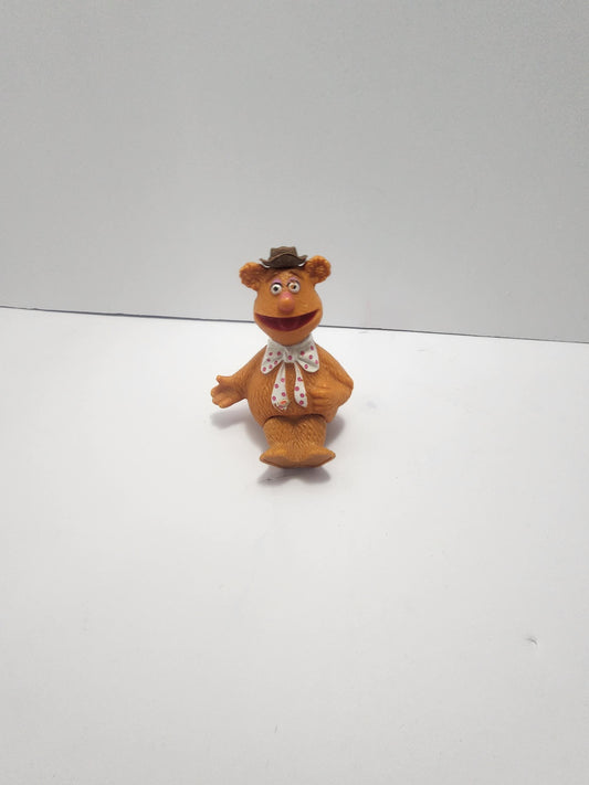1978 Henson Fozzie Bear Muppets Toy Figure - Fozzie - Fozzie Bear - The Muppets - Muppets - The Muppets Toys - Henson - Henson Toys