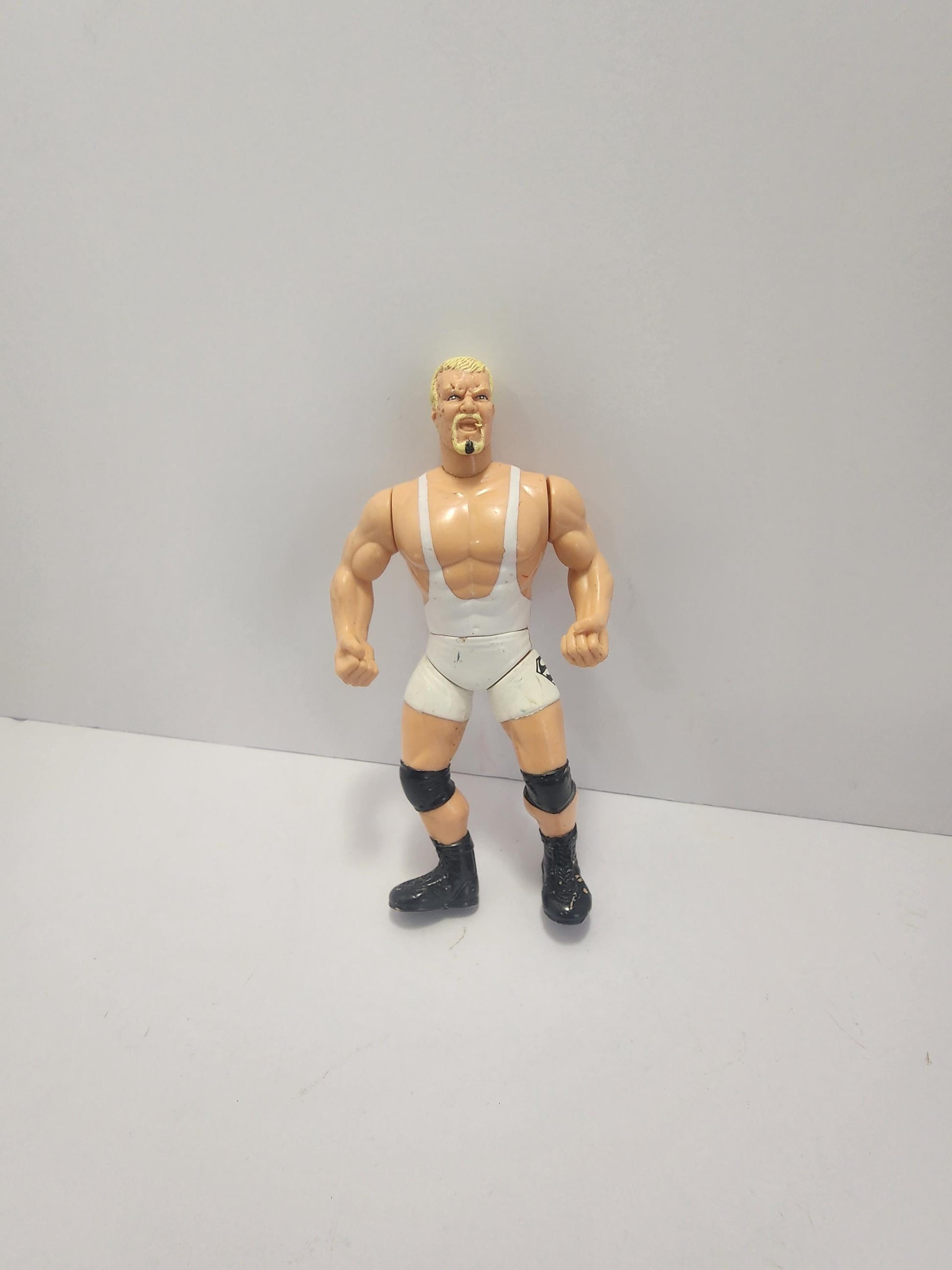 Scott Steiner 1990's Toybiz Wrestling Action Figure - Scott Steiner - Nwo - WCW- Bron Breaker - Nwo Toys - Wwe - Wrestling Action Figures