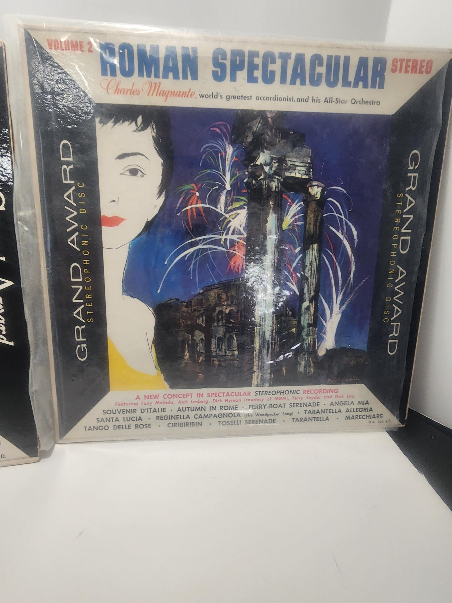 Roman Spectacular 1970's Vinyl LP Records LOT Of 2 - Vinyl - Vinyl LP Records - Vintage Records - 1970's - Roman Spectacular - Orchestra