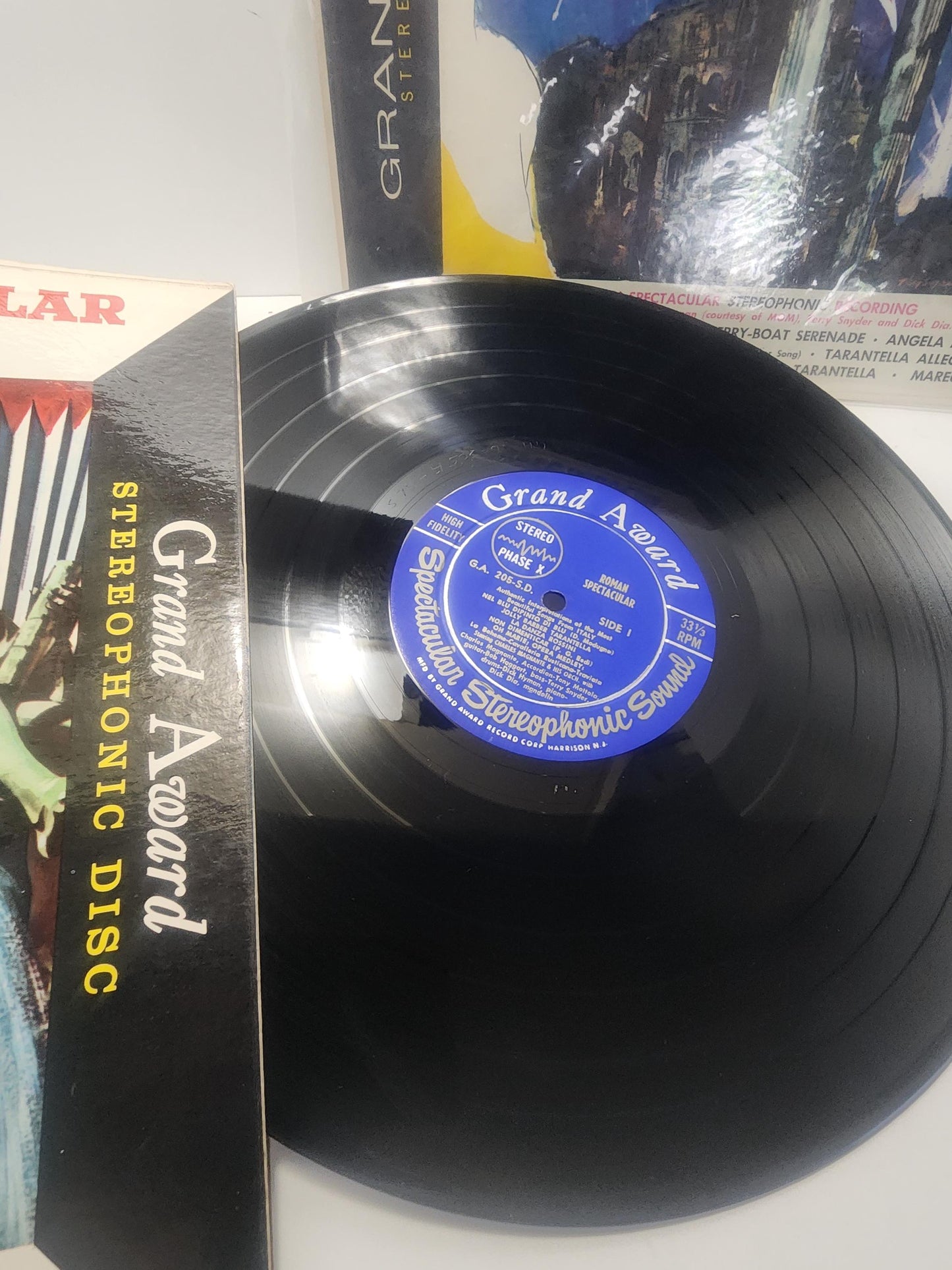 Roman Spectacular 1970's Vinyl LP Records LOT Of 2 - Vinyl - Vinyl LP Records - Vintage Records - 1970's - Roman Spectacular - Orchestra