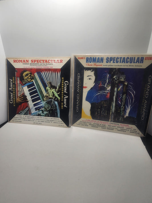 Roman Spectacular 1970's Vinyl LP Records LOT Of 2 - Vinyl - Vinyl LP Records - Vintage Records - 1970's - Roman Spectacular - Orchestra