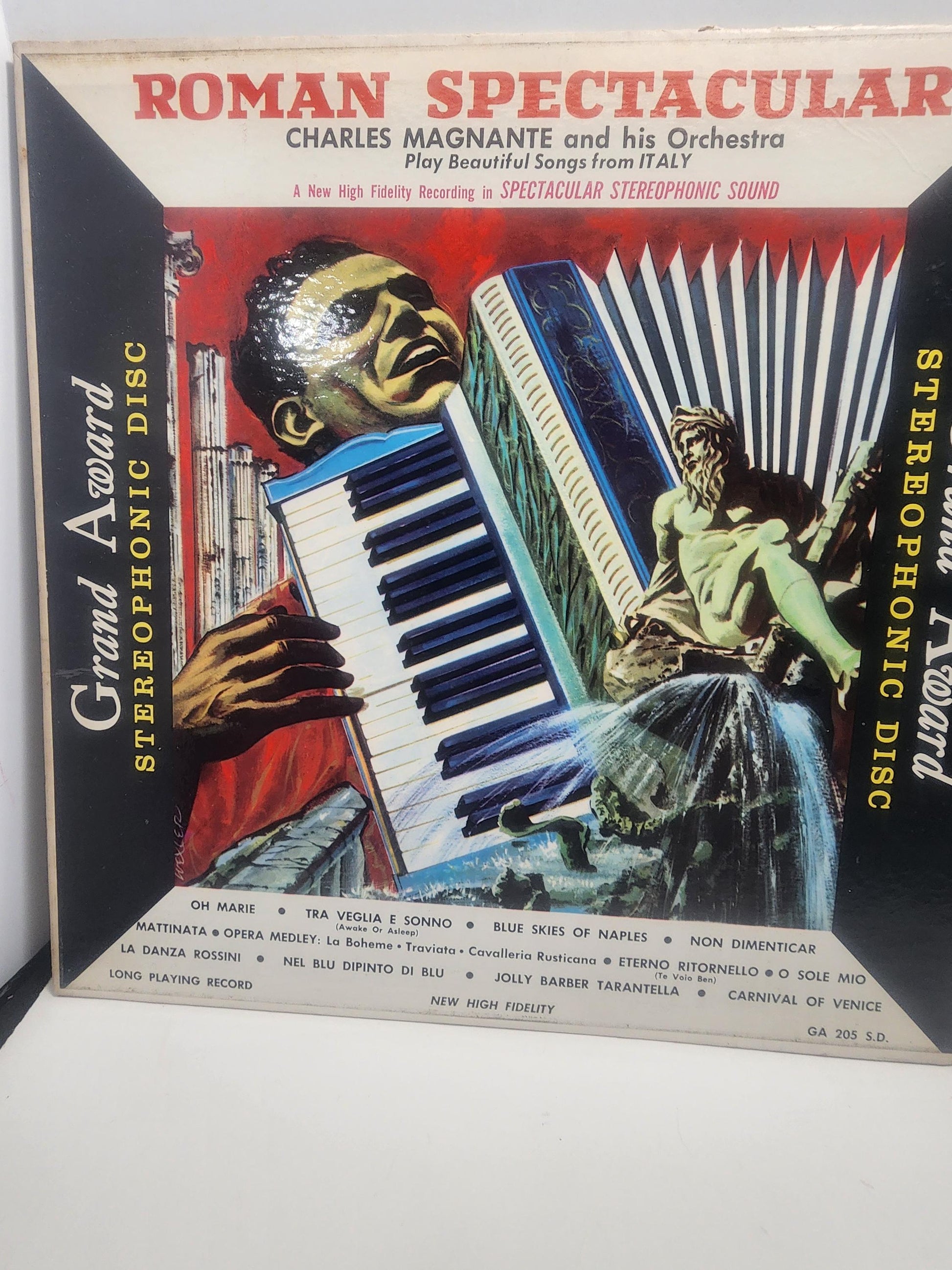 Roman Spectacular 1970's Vinyl LP Records LOT Of 2 - Vinyl - Vinyl LP Records - Vintage Records - 1970's - Roman Spectacular - Orchestra