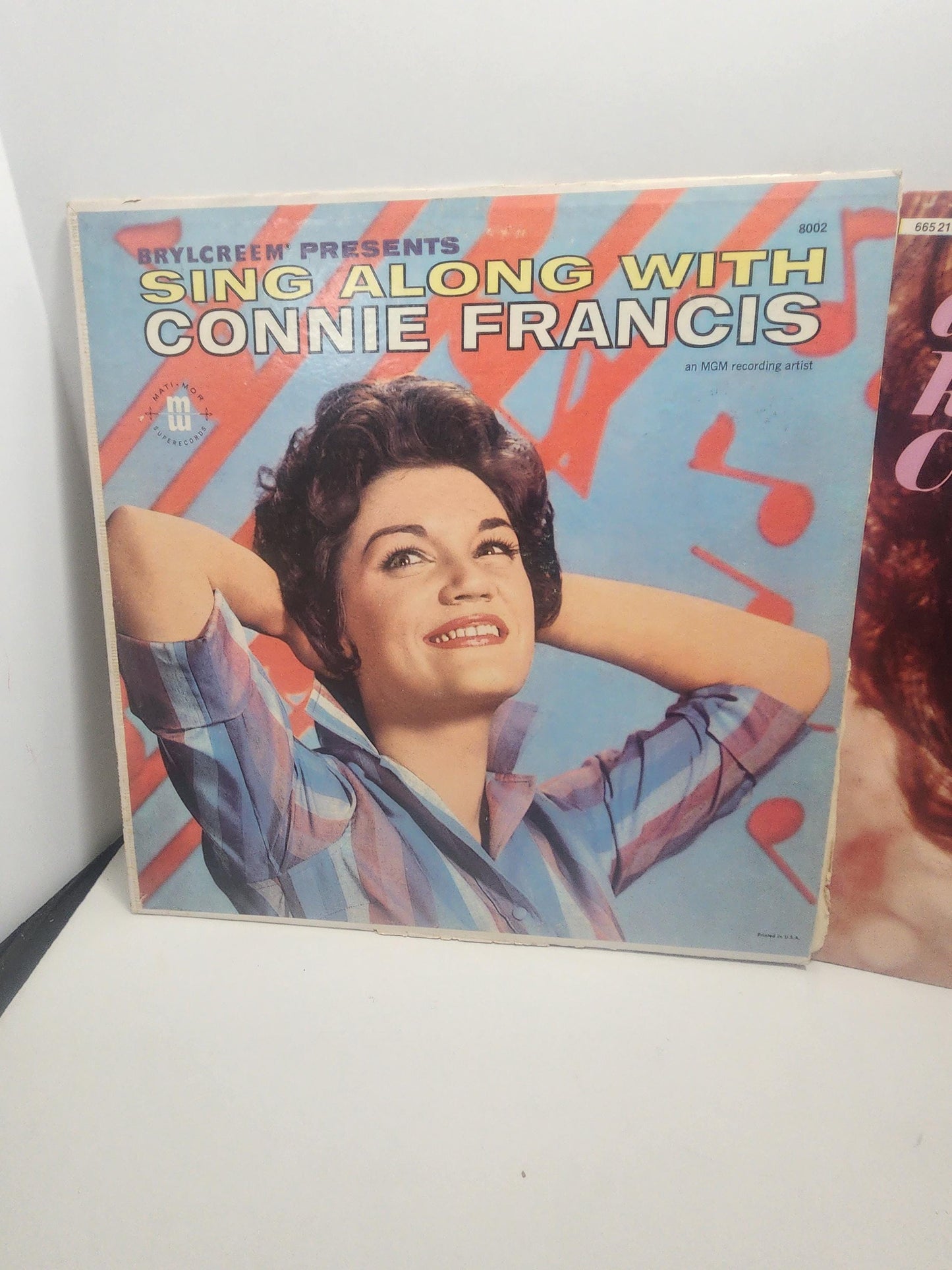 Connie Francis Vinyl LP Records 1970's LOT Of 2 - Connie Francis - Vinyl - Vinyl Records - Vinyl LP Records - Orginal Records