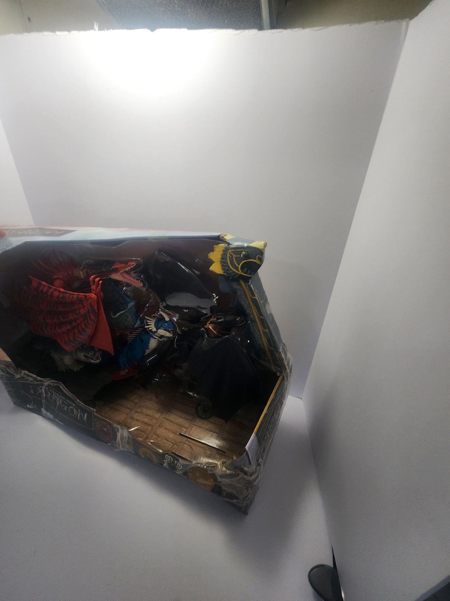 How To Train Your Dragon Action Figures Playset In Box - How To Train Your Dragon - Dragons - Toy Dragons - Action Figures - Toothless