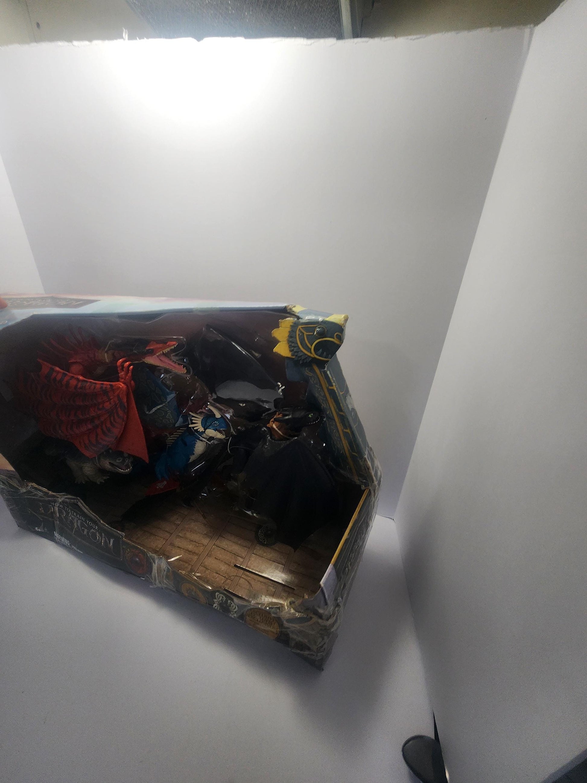 How To Train Your Dragon Action Figures Playset In Box - How To Train Your Dragon - Dragons - Toy Dragons - Action Figures - Toothless