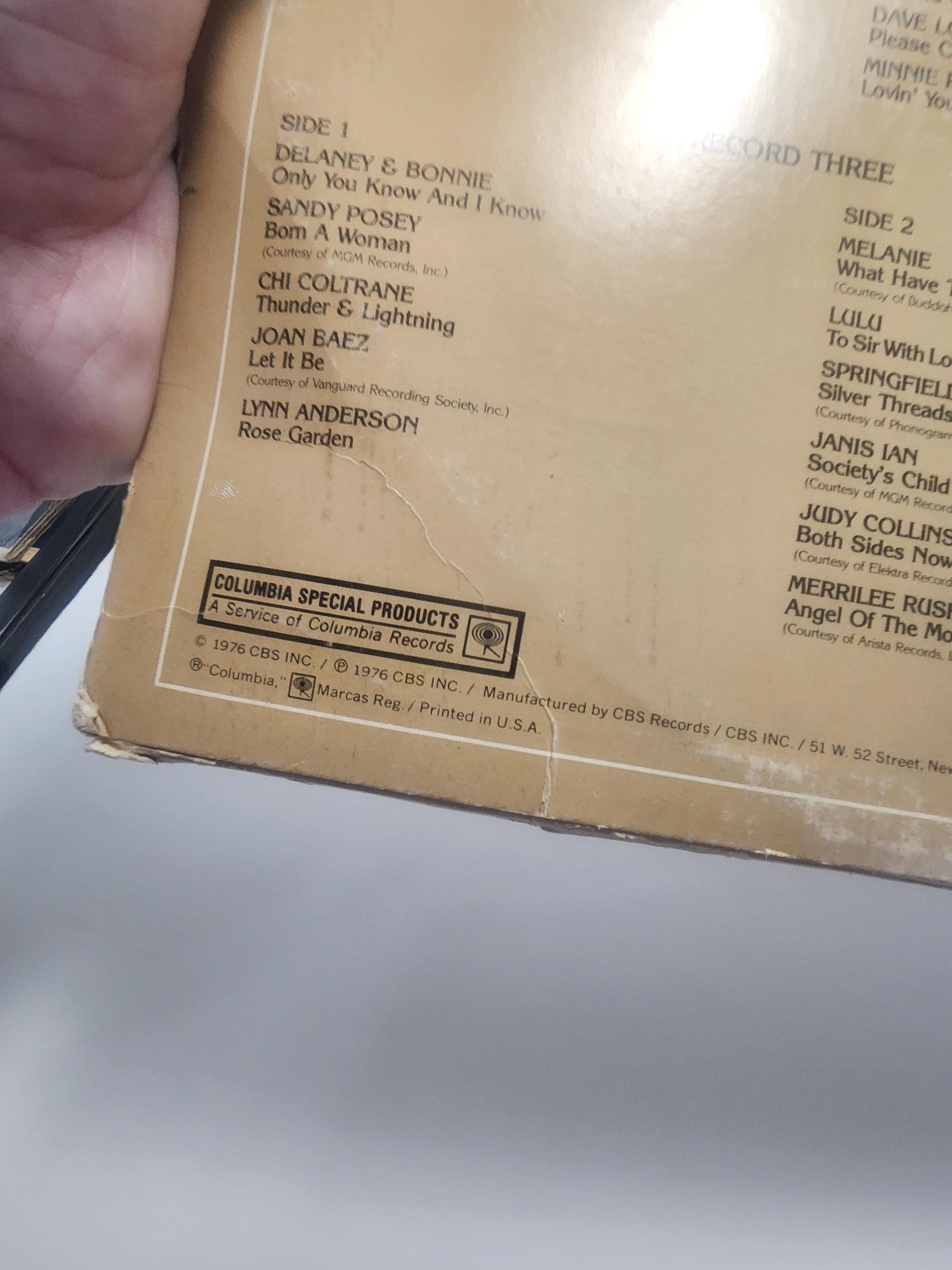 Golden Hits Vinyl LP Record 1976 - Hits - Music Hits - Golden Hits - 1970's - Orginal Records - Vinyl - Vinyl LP Records - Vintage Music