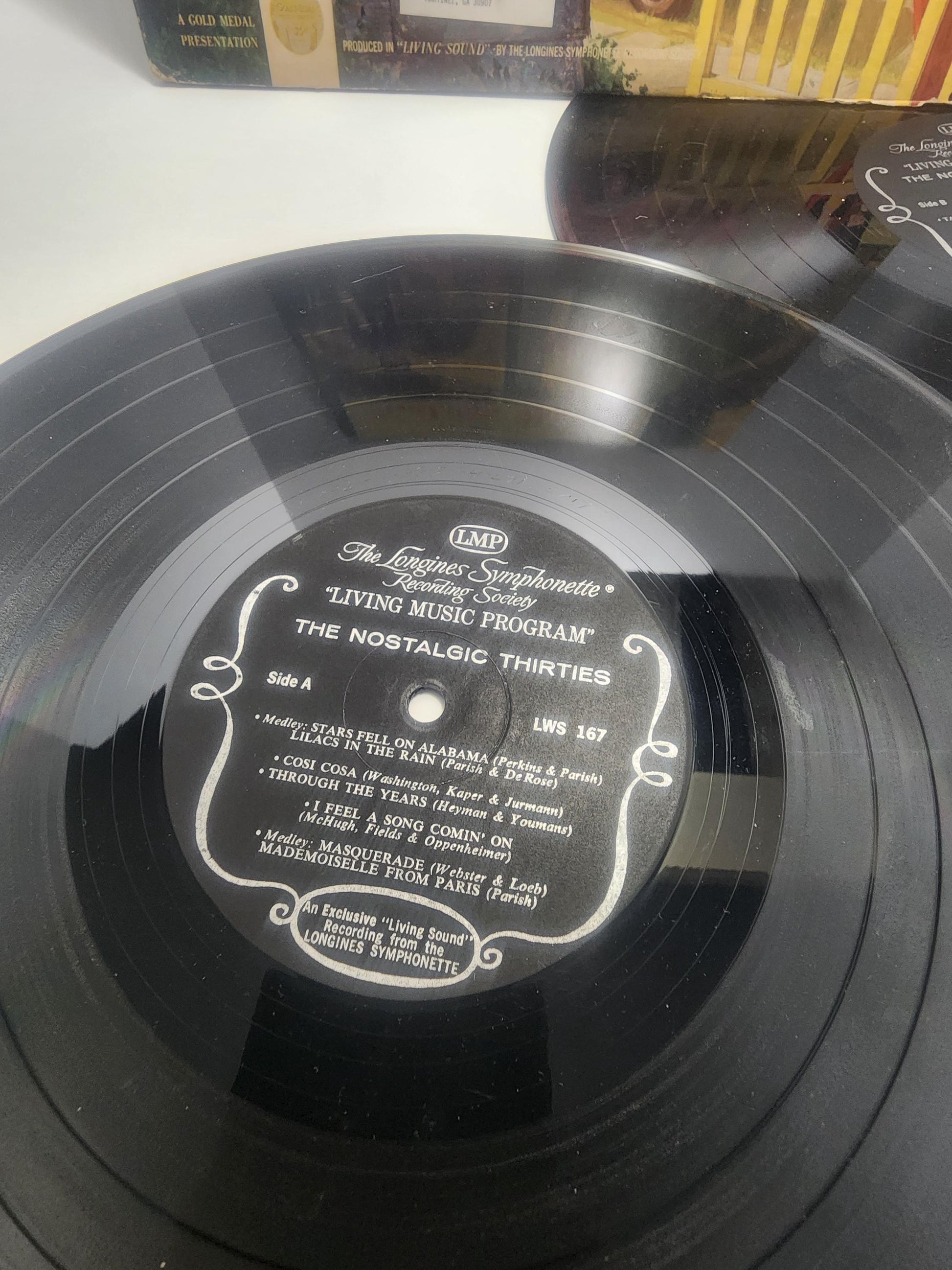 Nostalgic Thirties Vintage Vinyl LP Orginal Record - Nostalgia Music - Music - Vintage Music - 1930's - Vinyl - Vinyl LP Records