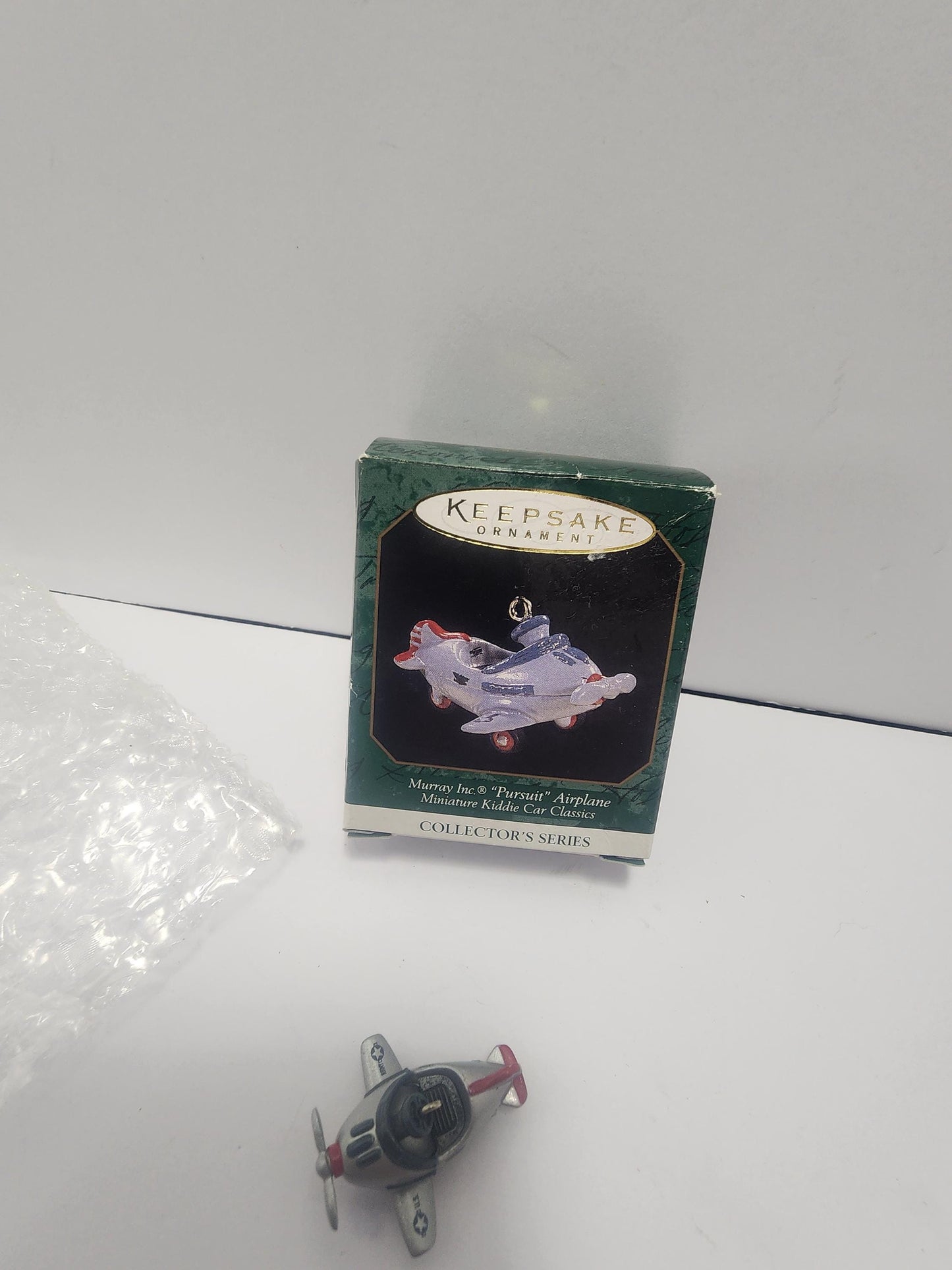 Murray's Pursuit Minature Airplane Hallmark Christmas Ornament - Ornaments - Christmas - Christmas Ornaments - Hallmark - Minatures