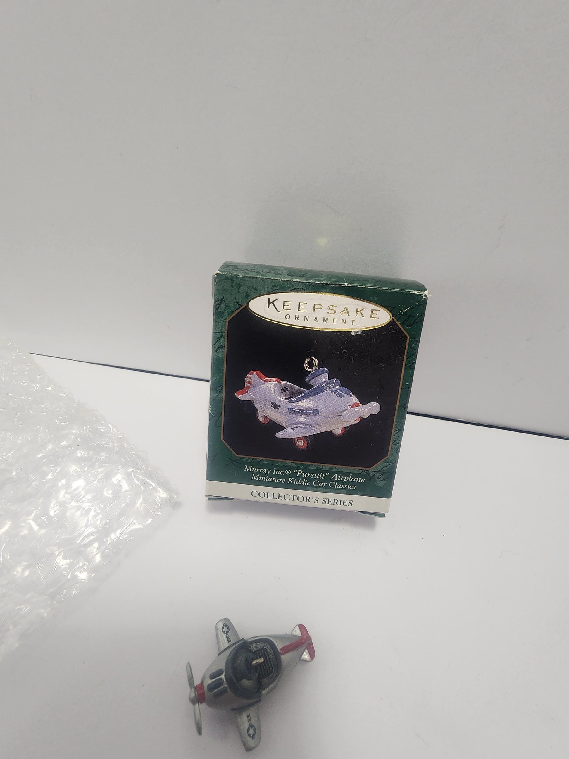 Murray's Pursuit Minature Airplane Hallmark Christmas Ornament - Ornaments - Christmas - Christmas Ornaments - Hallmark - Minatures