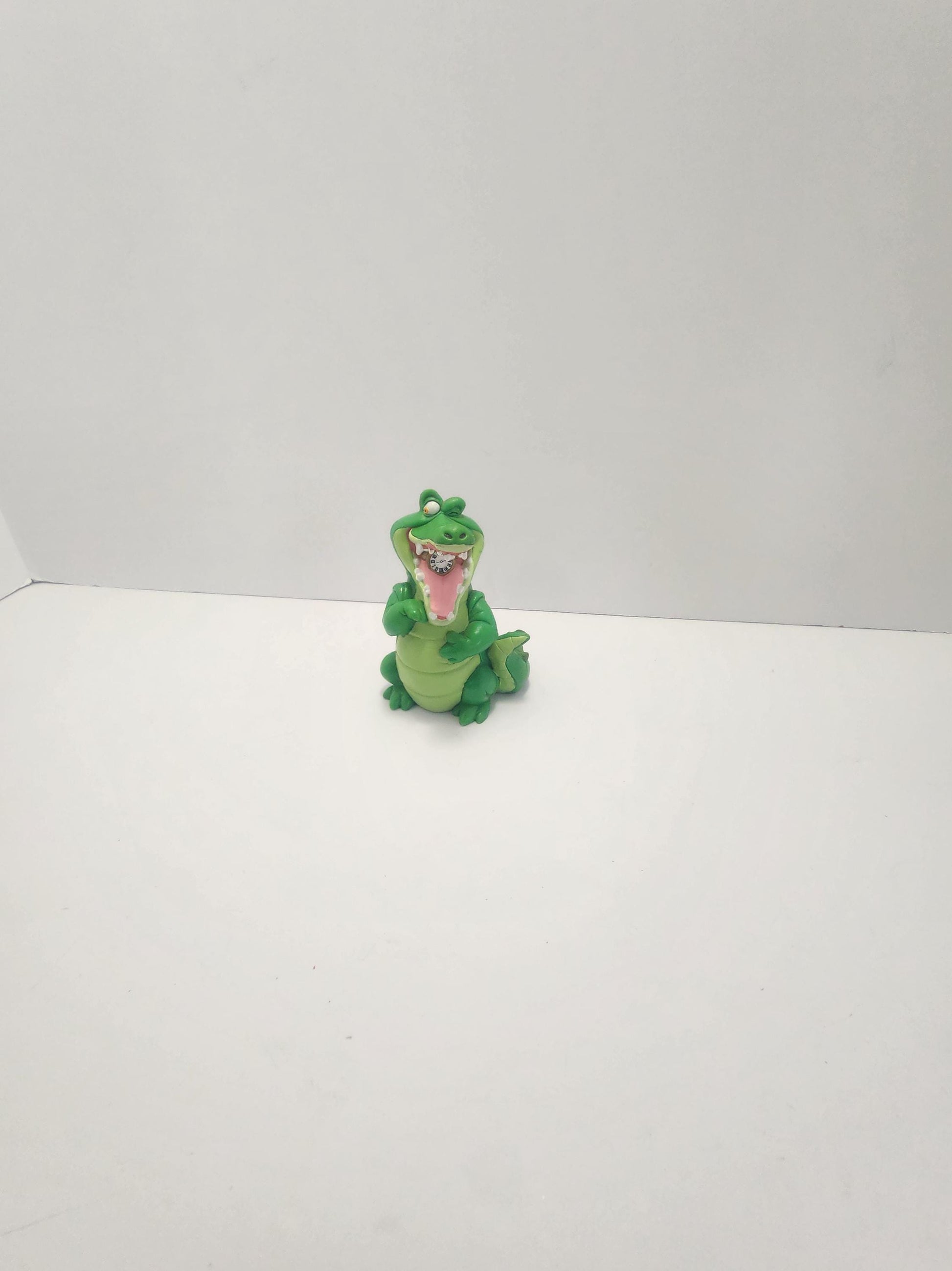 Peter Pan Tick Toc Croc Vintage 1990's Classic The Disney Store PVC Figure - Peter Pan - Peter Pan Toys - Tick Toc Cro - Crocodile - Disney