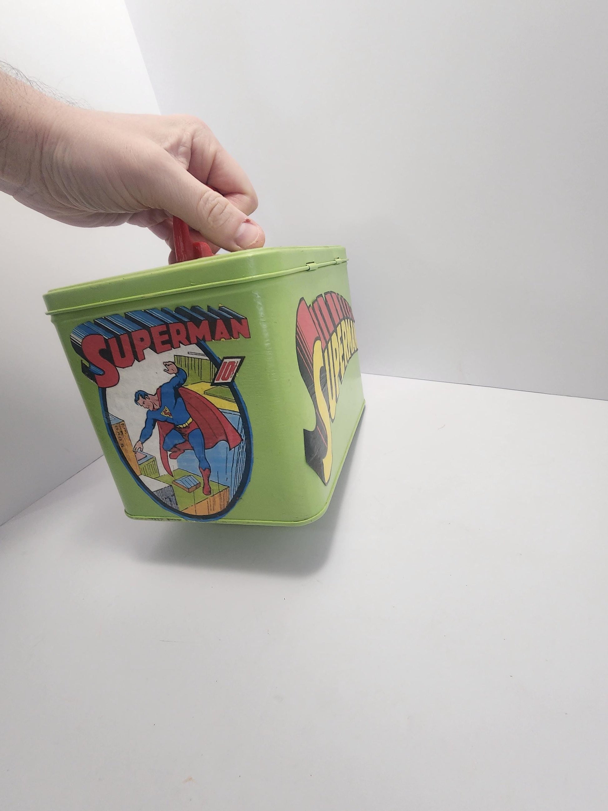 1980's RARE Wonder Women & Superheros Tin Lunchbox - Lunchbox - Lunch Box - Superheros - 1980's - Wonder Woman