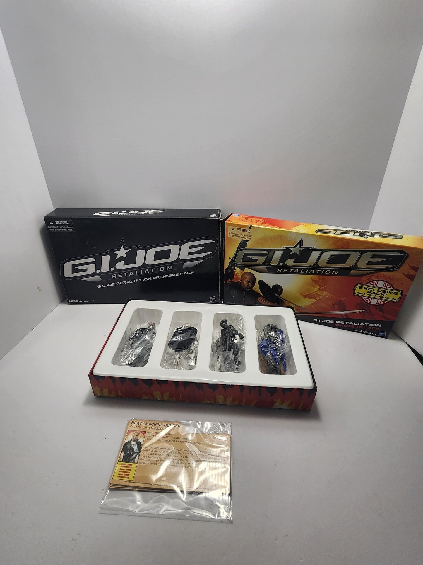 GI Joe Retaliation SEALED Limited Edition Action Figures SET - Action Figures - Dwayne Johnson - The Rock - Gi Joe - Retaliation