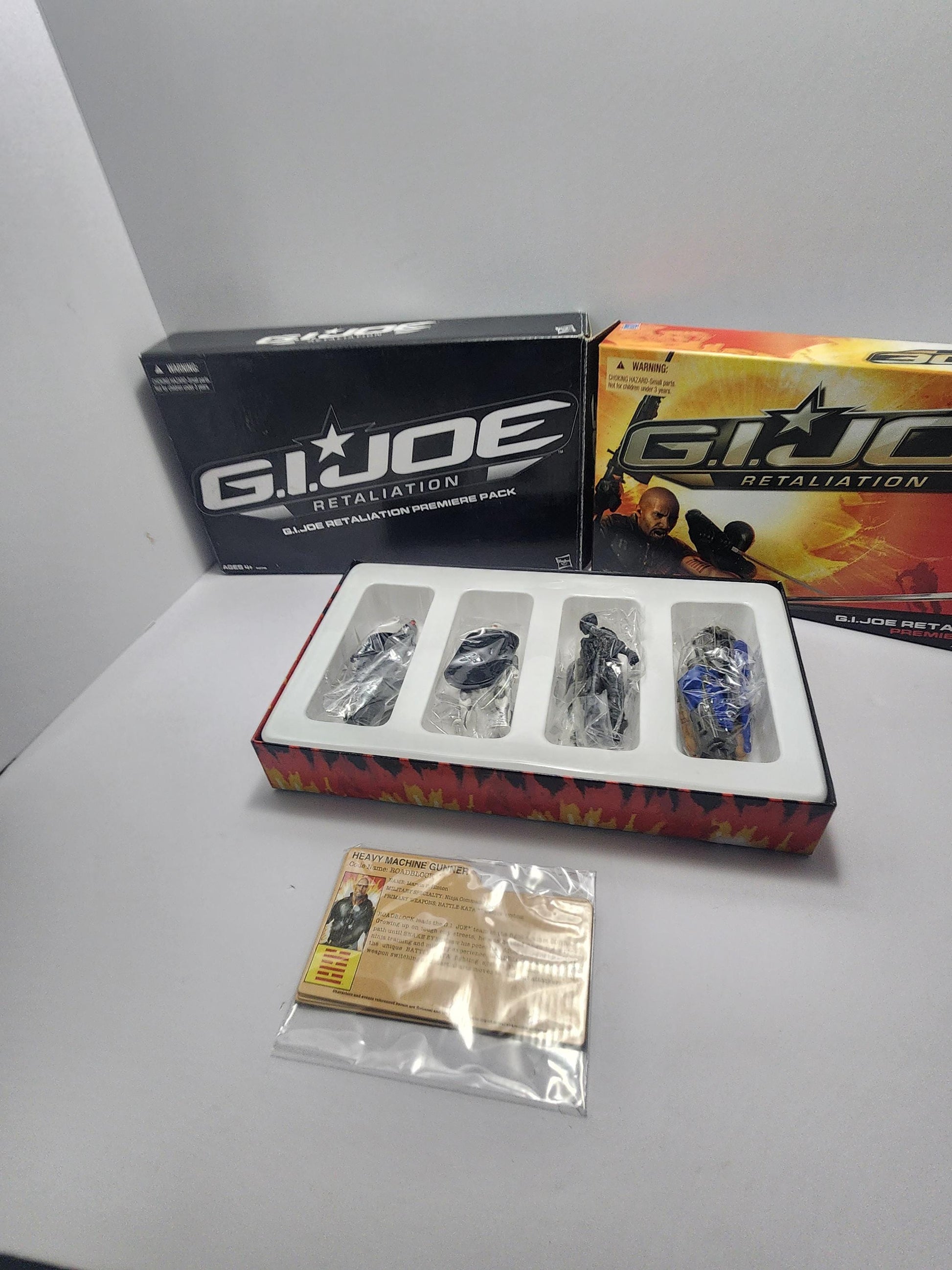GI Joe Retaliation SEALED Limited Edition Action Figures SET - Action Figures - Dwayne Johnson - The Rock - Gi Joe - Retaliation
