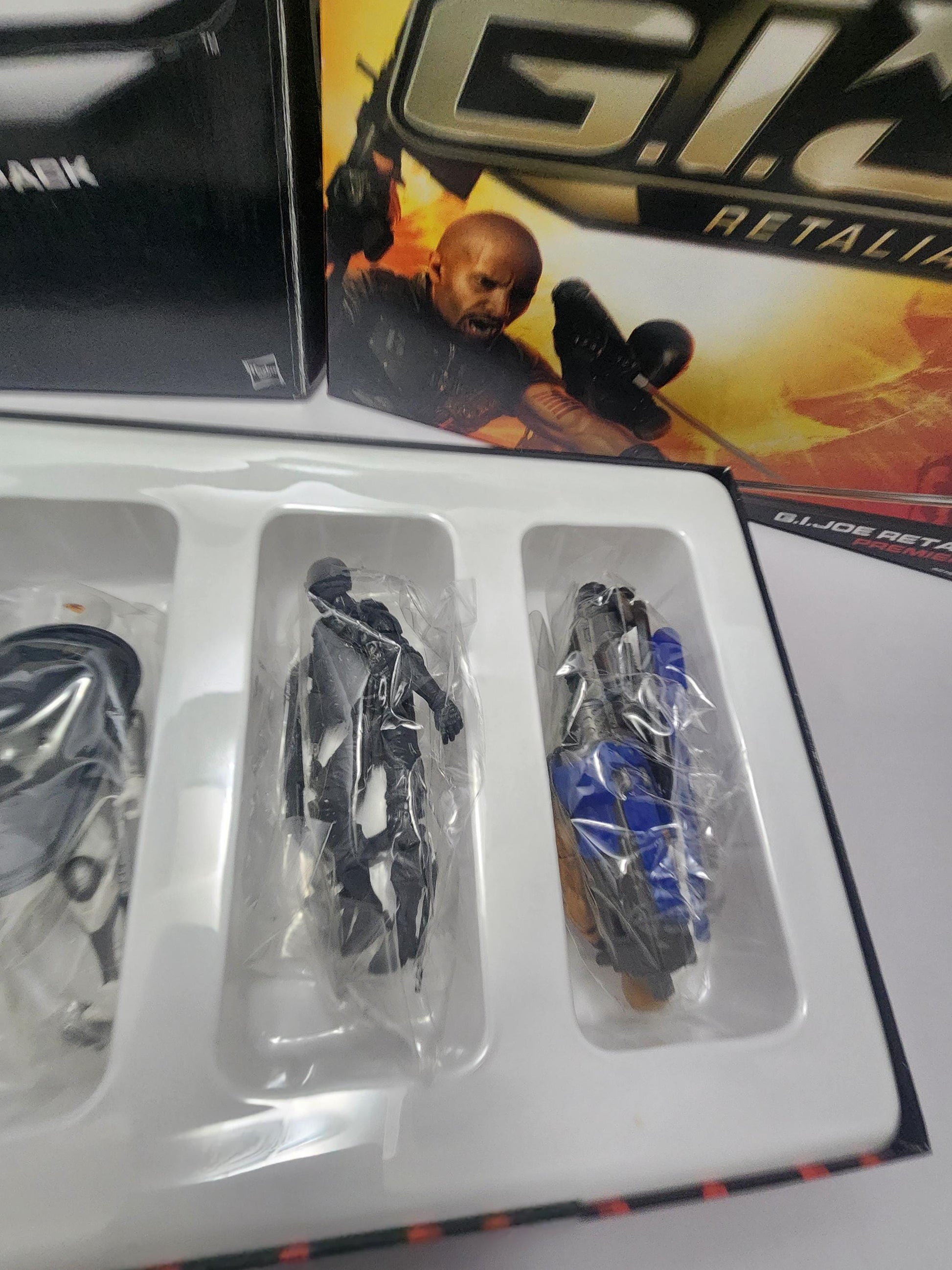 GI Joe Retaliation SEALED Limited Edition Action Figures SET - Action Figures - Dwayne Johnson - The Rock - Gi Joe - Retaliation