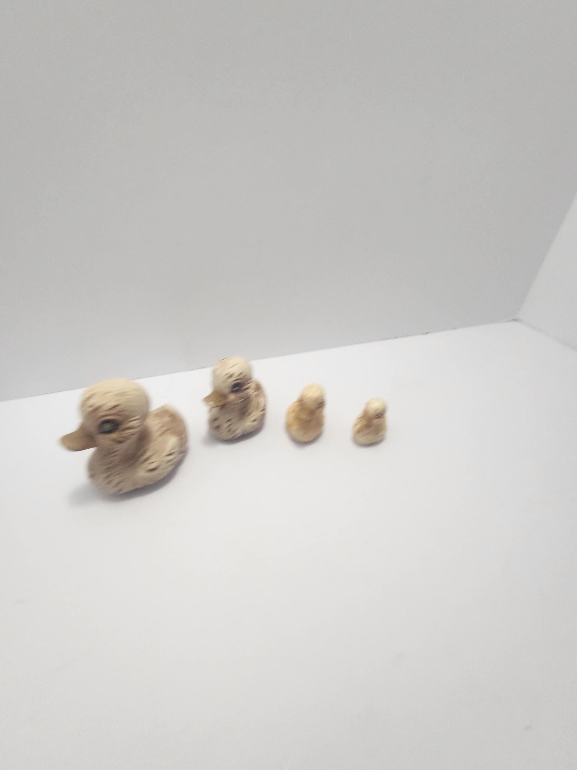 Vintage 1980's Duck Family Figurines - Ducks - Duck Figurines - Vintage Figurines - Animals - Waterfowl - Animal Familes - Duck Gifts