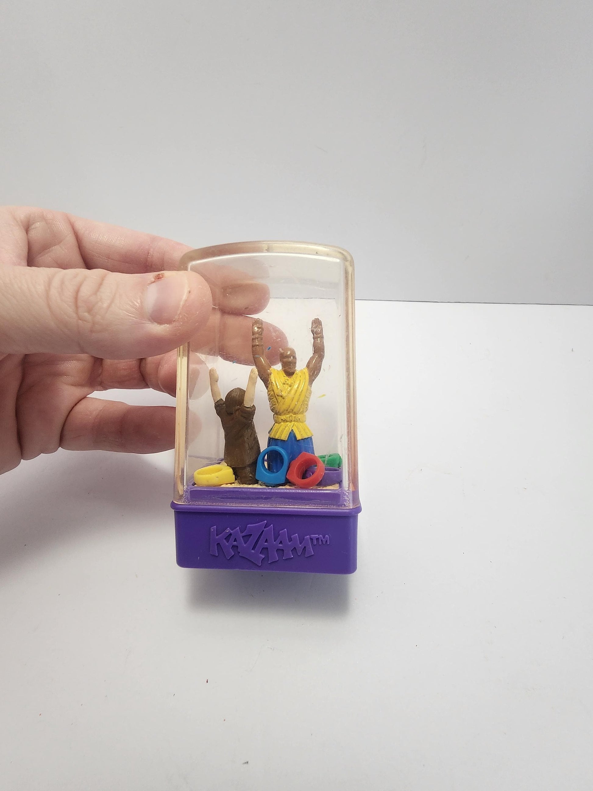 1996 Kazaam Shaquille O'Neil Taco Bell Vintage Mini Game Toy - Taco Bell - Taco Bell Toys - Kazaam - Shaq - Shaquille O'Neil - Mandela Effec