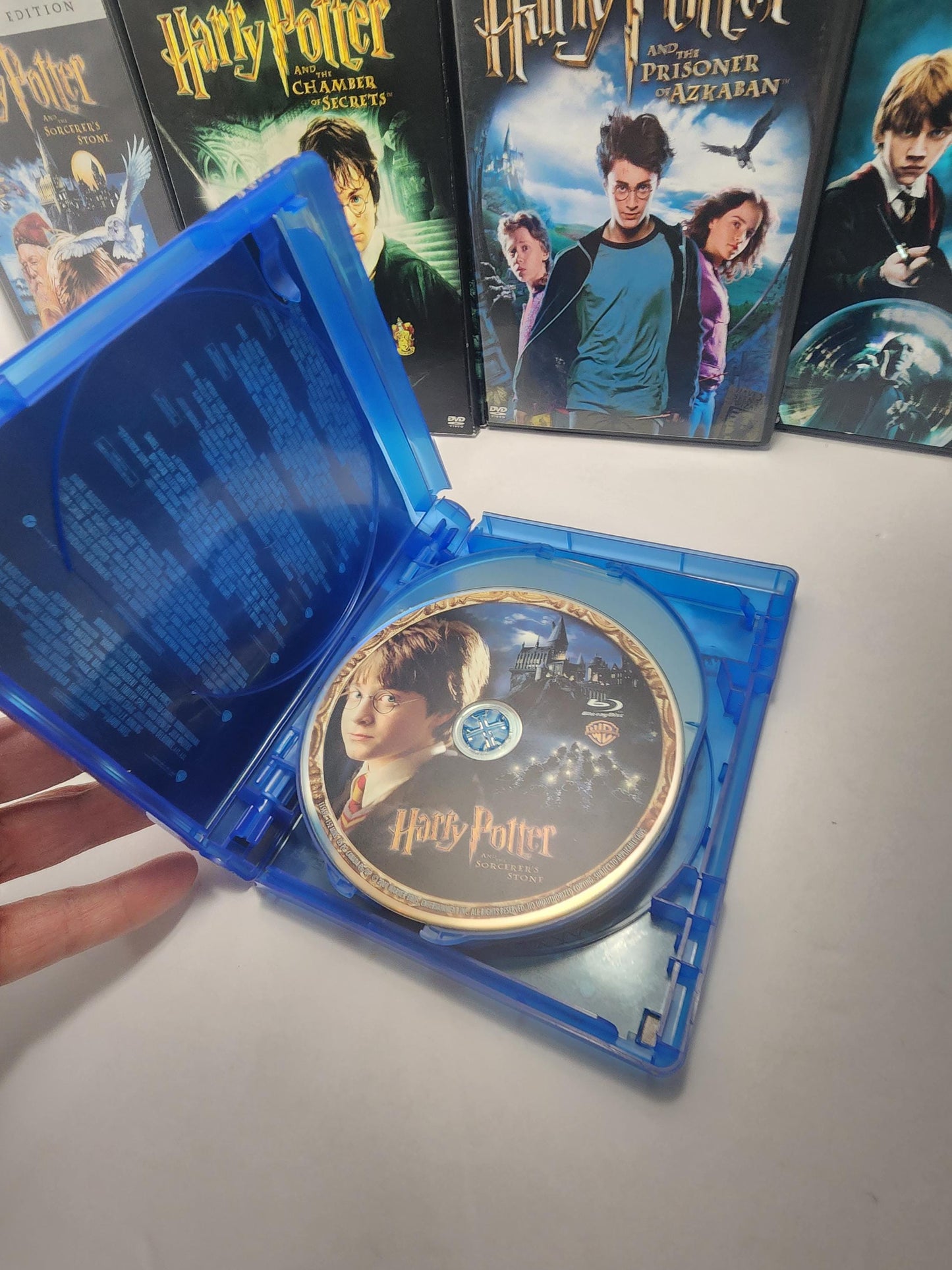 Harry Potter Dvd Series LOT or SET - Harry Potter - Harry Potter Movies - Dvds - Series - Movies - JK Rowlings - Blueray