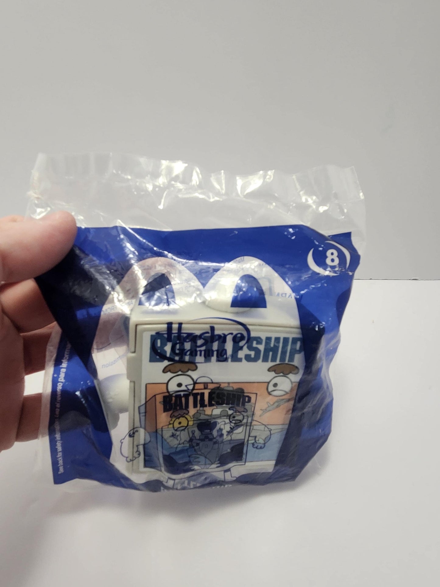 Happy Meal Battleship Game - Games - Fast Food Toys - Happy Meal Toys - Mcdonalds Toys - Battleship - Battleship Game - Hasbro - Hasbro Game