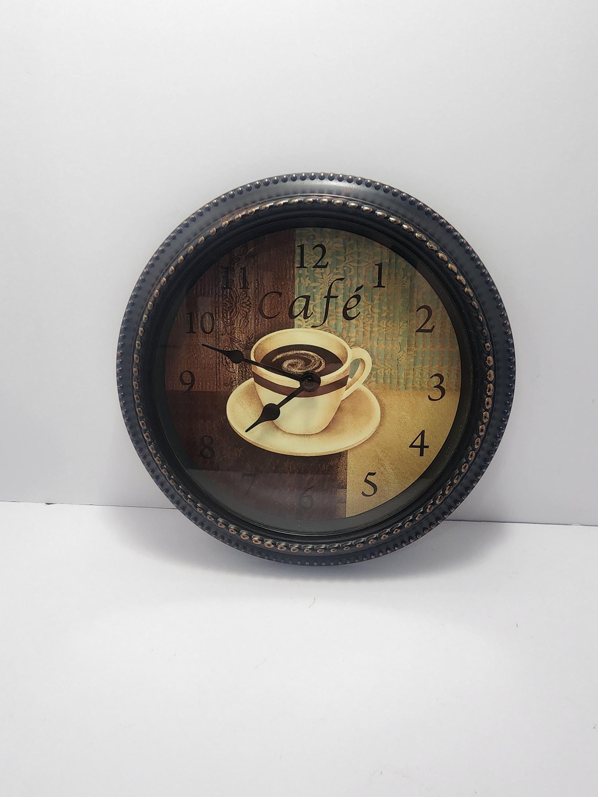 Cafe Coffee Wall Clock - Clocks - Wall Clock - Vintage Clocks - Wall Decorations - Cafe - Cafe Decorations - Coffee - Coffee Shop