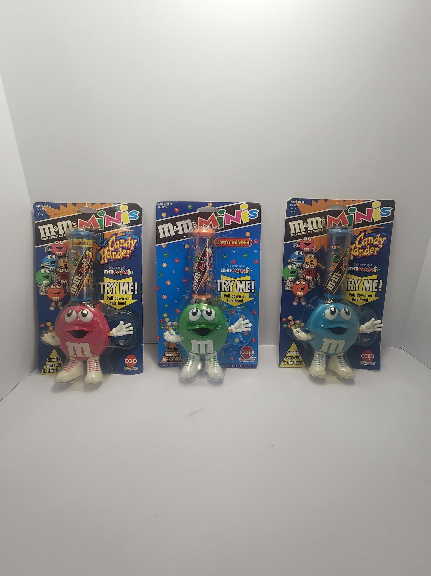 M&M 1990's Candy Dispenser Toys In Orginal Boxes - Mnms - Candy - Candy Toys - 1990's - Vintage Toys - Candy Dispenser - Candy Toys