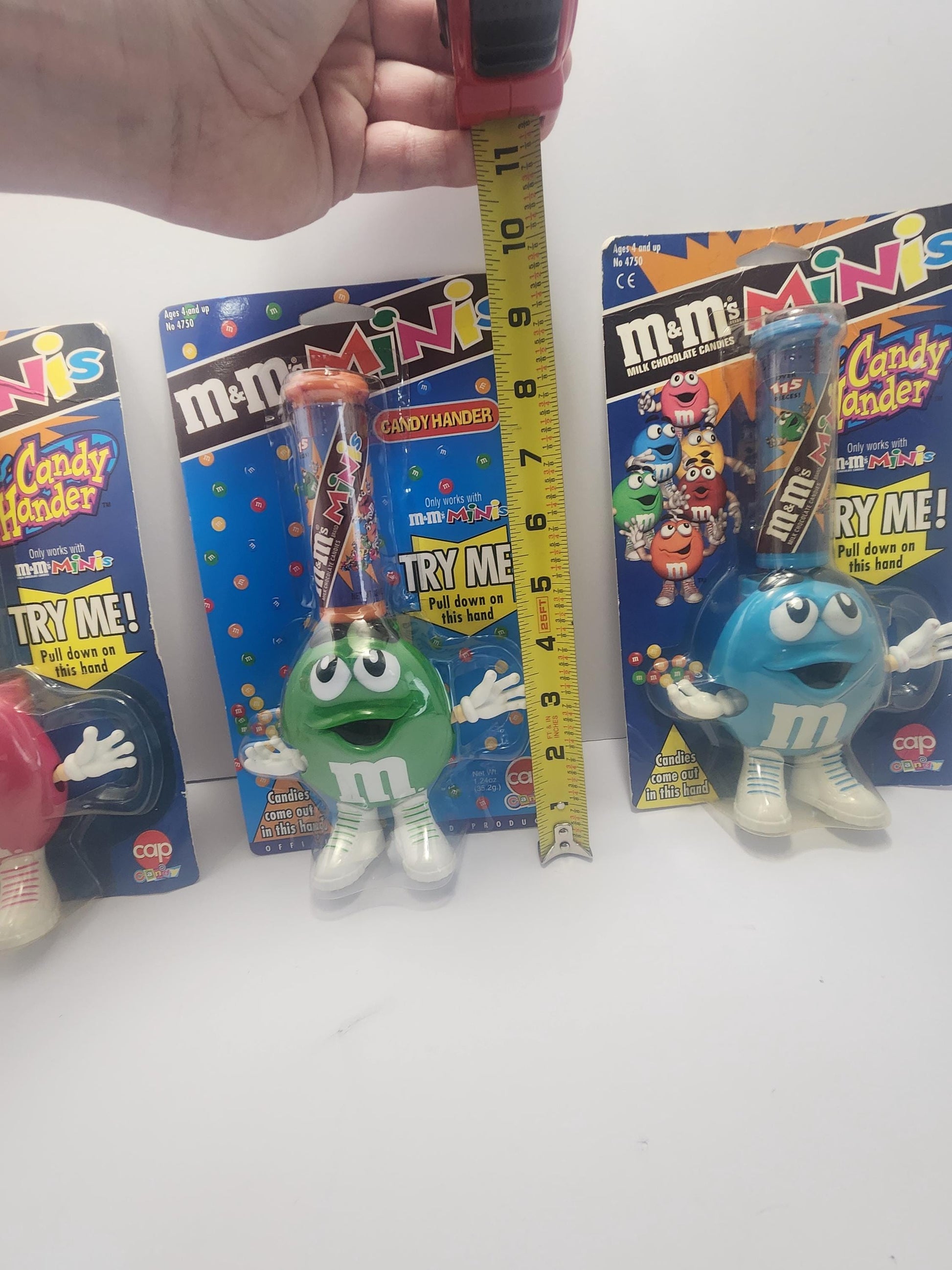 M&M 1990's Candy Dispenser Toys In Orginal Boxes - Mnms - Candy - Candy Toys - 1990's - Vintage Toys - Candy Dispenser - Candy Toys