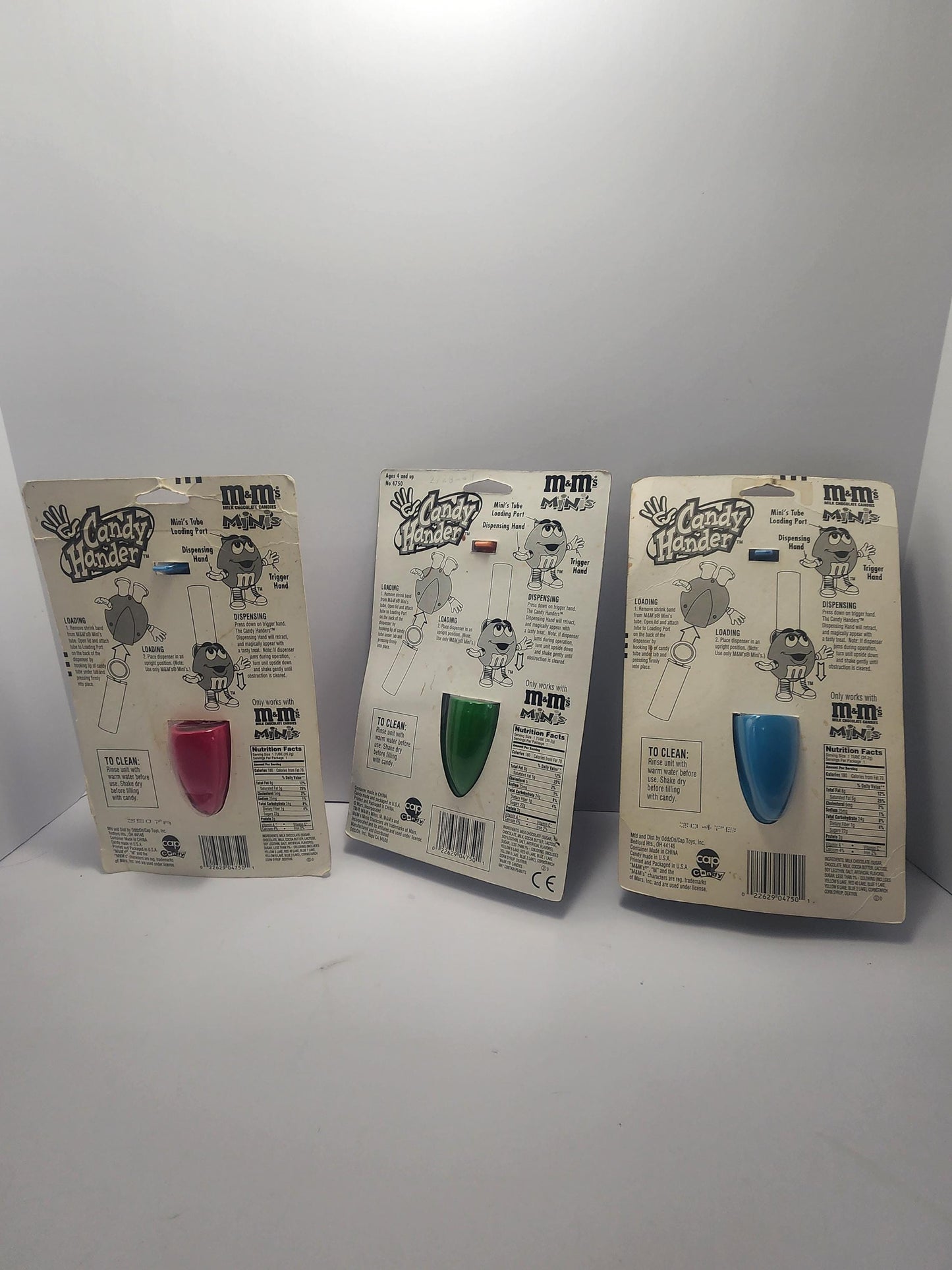 M&M 1990's Candy Dispenser Toys In Orginal Boxes - Mnms - Candy - Candy Toys - 1990's - Vintage Toys - Candy Dispenser - Candy Toys