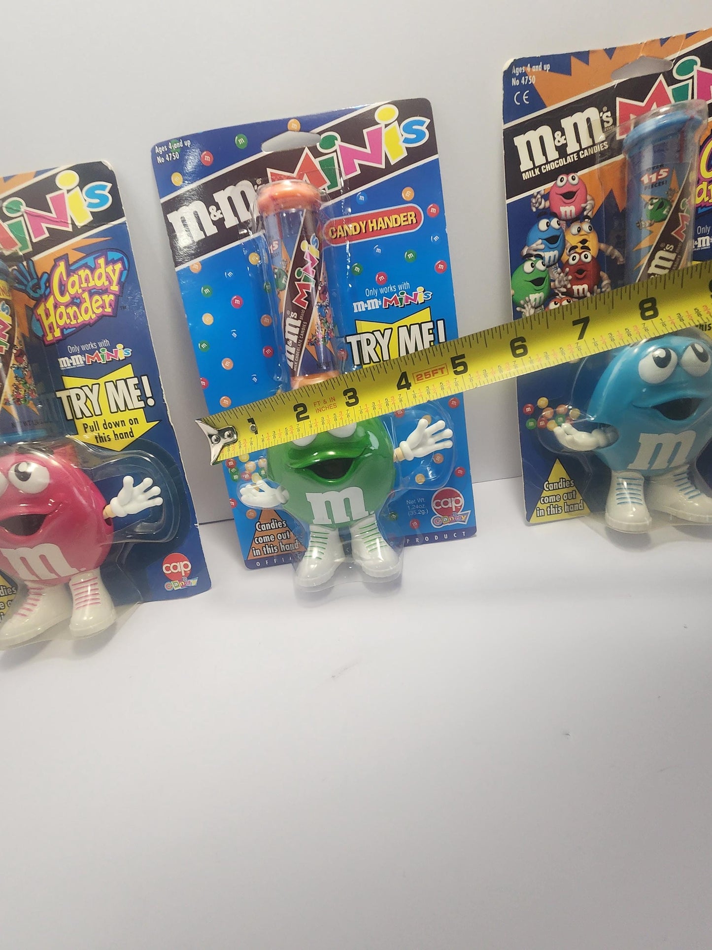 M&M 1990's Candy Dispenser Toys In Orginal Boxes - Mnms - Candy - Candy Toys - 1990's - Vintage Toys - Candy Dispenser - Candy Toys