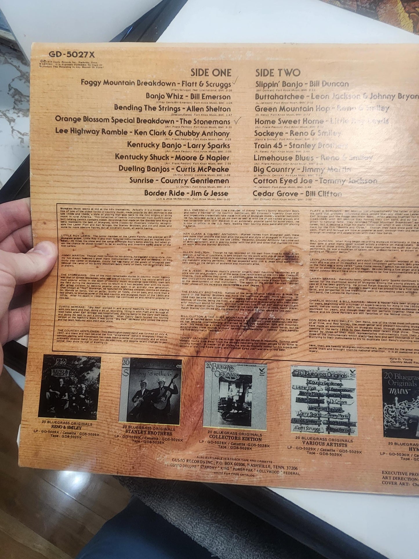 Bluegrass 1960's 1970's Vinyl LP Records LOT Of 3 - Bluegrass - Bluegrass Records - Country Music - Vinyl - Vinyl Records - LPS - Records