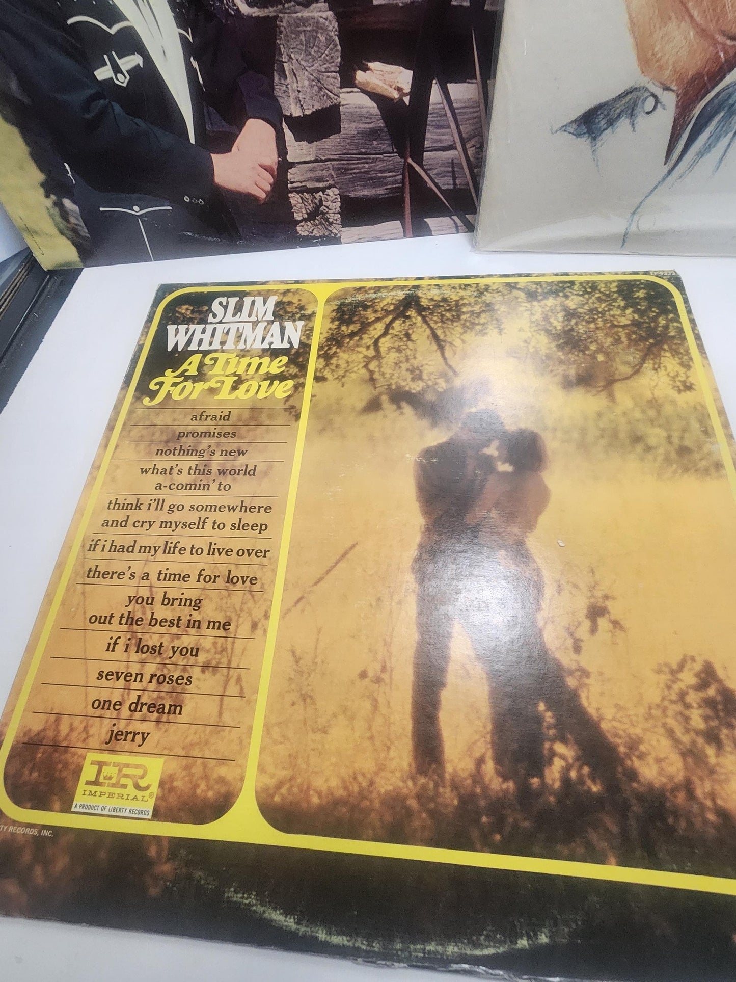 Slim Whitman Country Music Vintage 1970's Vinyl LP Records LOT Of 3 - Slim Whitman - Country Music - Vinyl Records - LPs - Music