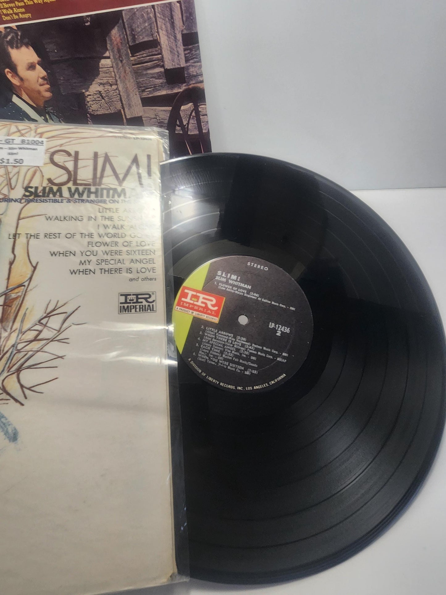 Slim Whitman Country Music Vintage 1970's Vinyl LP Records LOT Of 3 - Slim Whitman - Country Music - Vinyl Records - LPs - Music