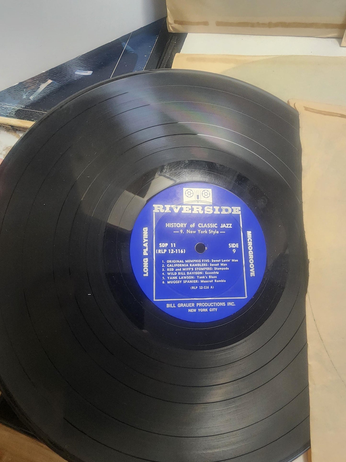 Vinyl Records Riverside History Of Classic Jazz LOT Of 5 - Riverside - Riverside Records - Jazz - Jazz Music - Jazz Records - Vinyl Records