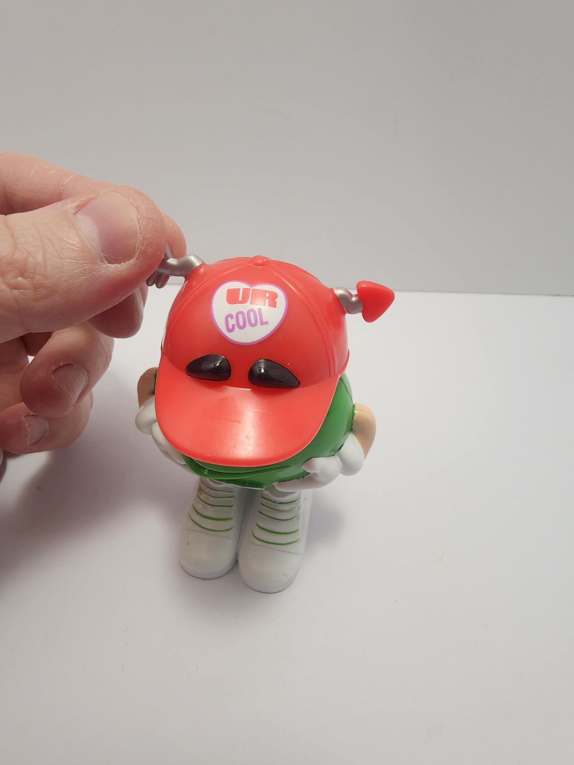 Candy M&M Valentines Day 1990's Candy Dispenser Toy Figure - Candy - Candy Dispenser - Candy Toys - M and M - Valentines Day - Valentines