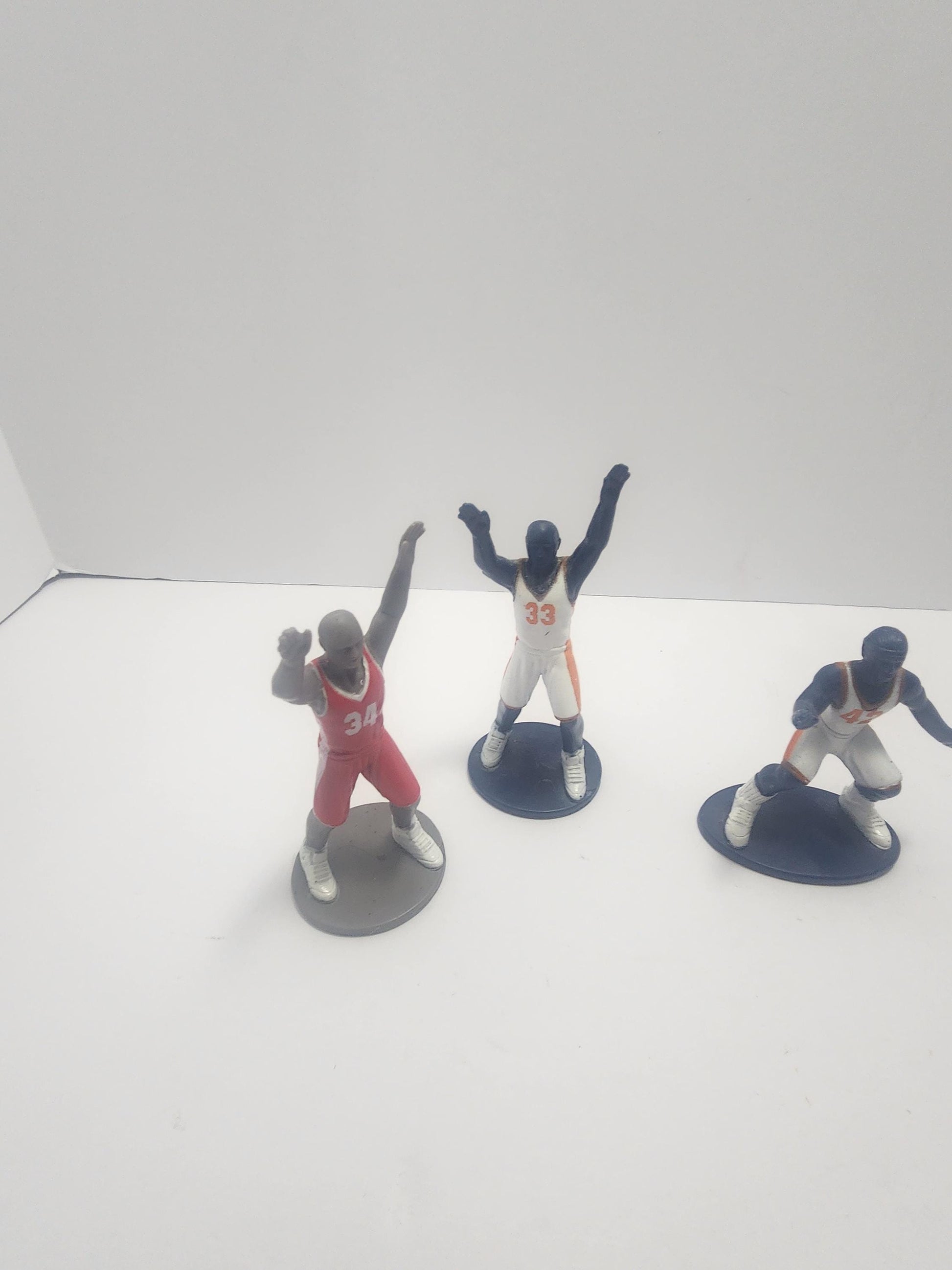 NBA Basketball Vintage Figures LOT of 3 - NBA- Basketball - Basketball Toys - Nba Toys - Sports - Basketball Gifts