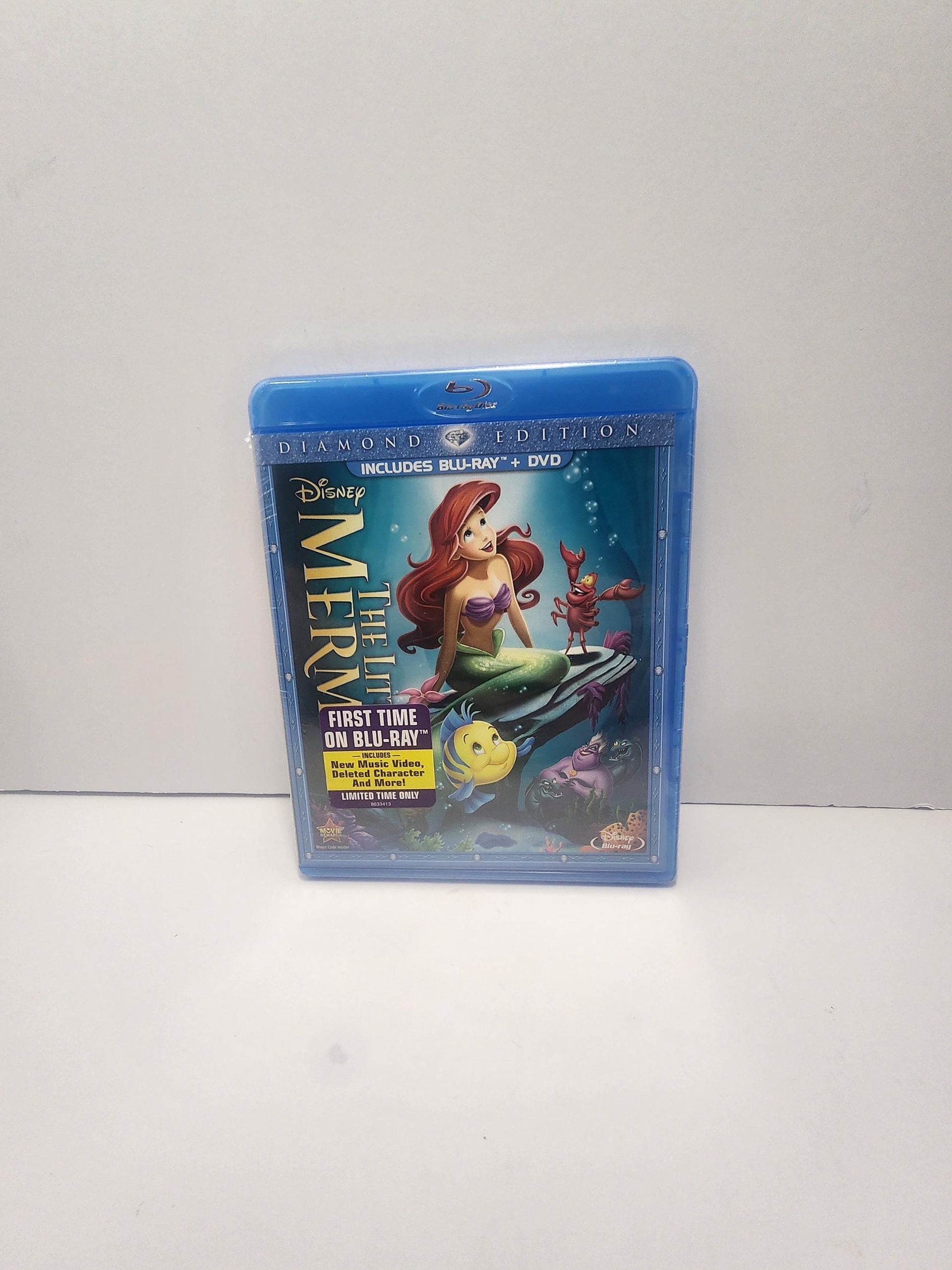 Disney The Little Mermaid SEALED On Blu-ray- Disney - Disney Gifts - Disney Movies - Blu-ray- Dvds - The Little Mermaid