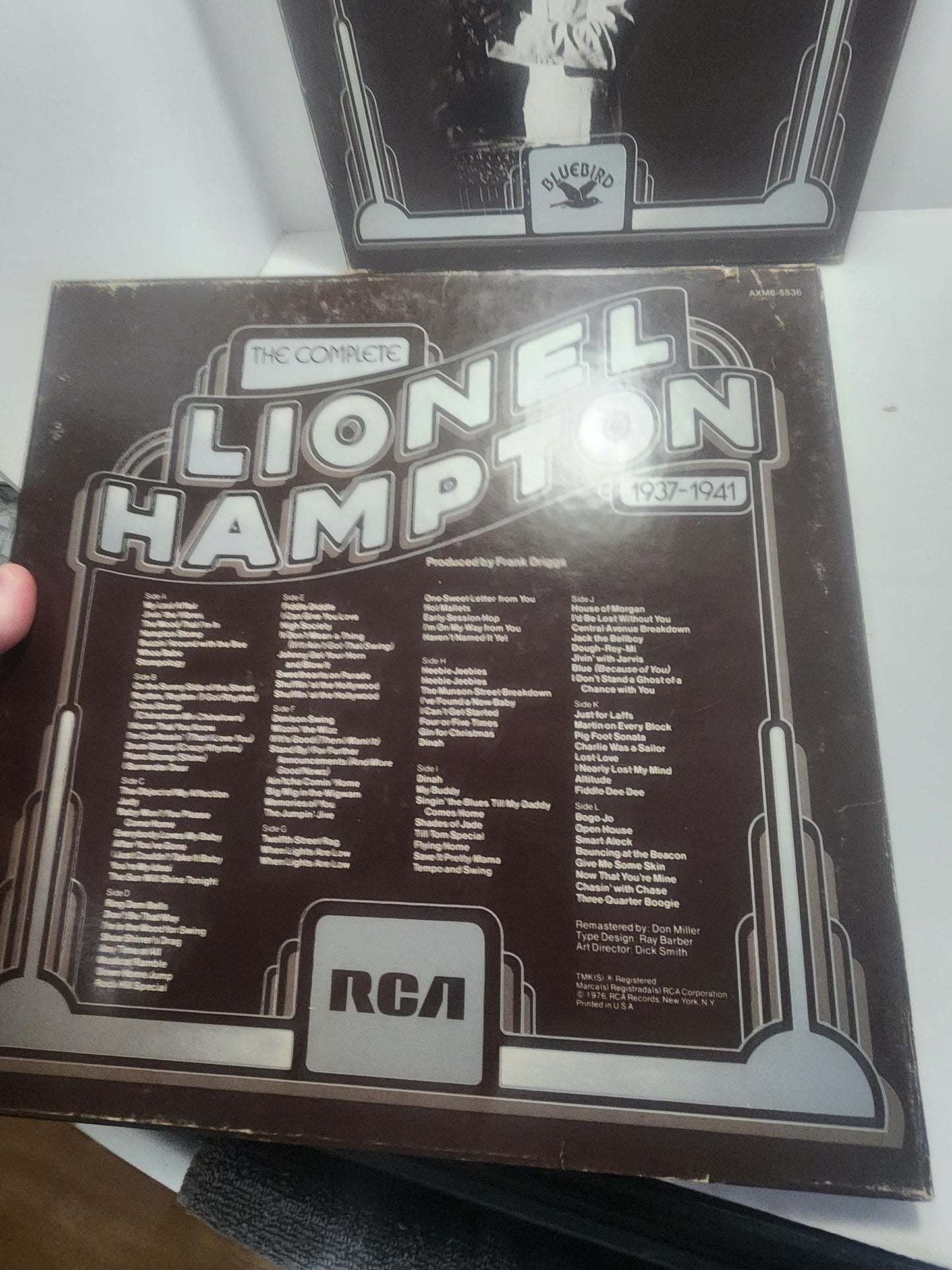Lionel Hampton 1976 COMPLETE Vinyl LP Record Box SET 1930's to 1940's Hits - Lionel Hampton - Vinyl - Vinyl Records - Vinyl LPs - 1970's