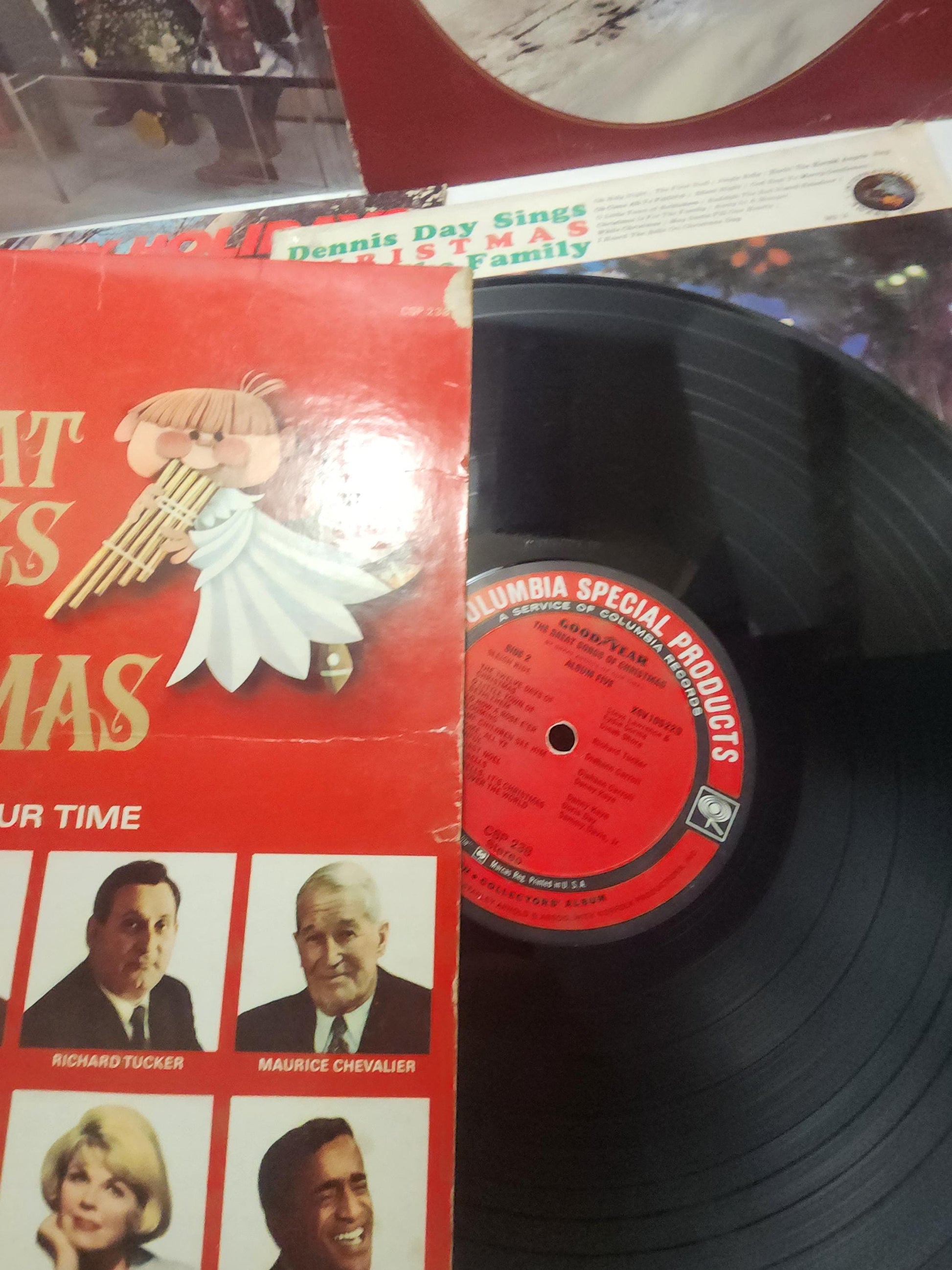 Vintage 1970's Vinyl LP Christmas Records - Statler Brothers - Oak Ridge Boys - True Value - Records - Christmas Music - Record LOT